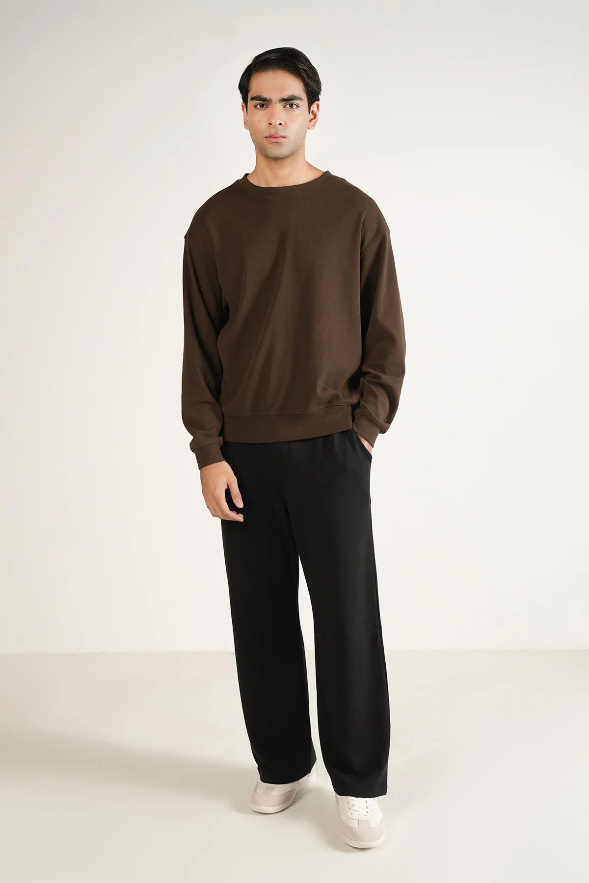 BASIC CREW NECK RIB-MAN