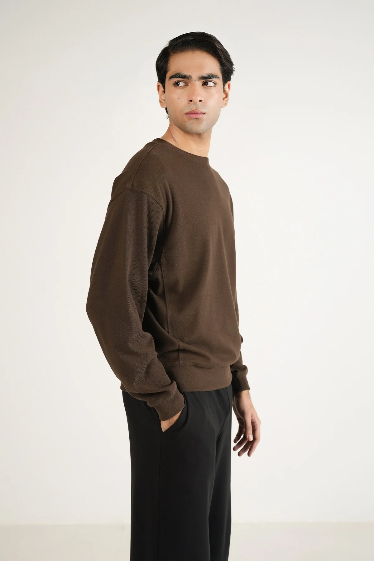 BASIC CREW NECK RIB-MAN - Image 2
