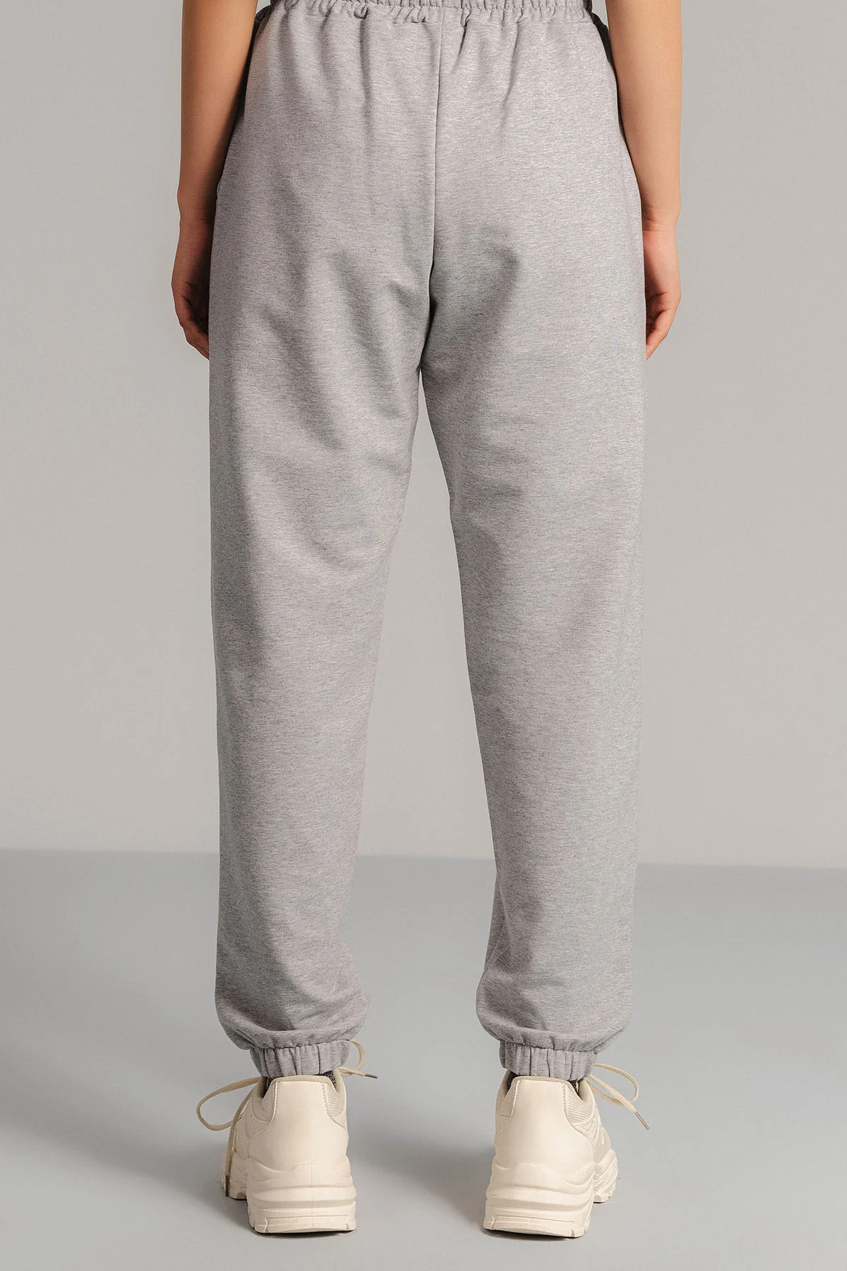 BASIC CROPPED JOGGERS - FRENCH TERRY - Image 3