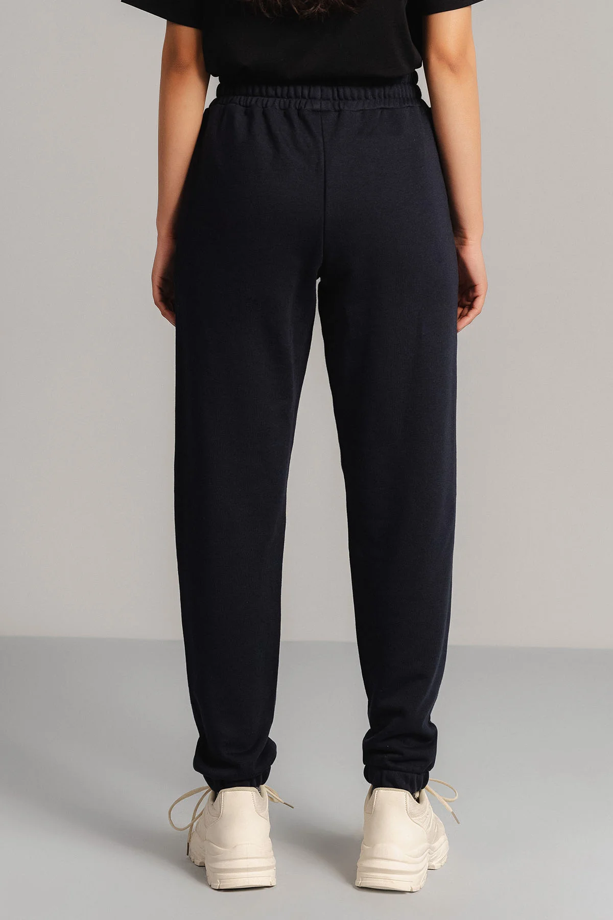 BASIC CROPPED JOGGERS-FRENCH TERRY - Image 3