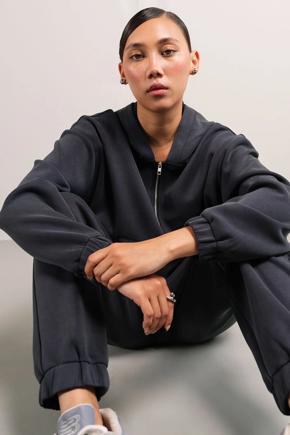 HALF ZIP PULLOVER HOODIE CLOUDLUX - Image 3