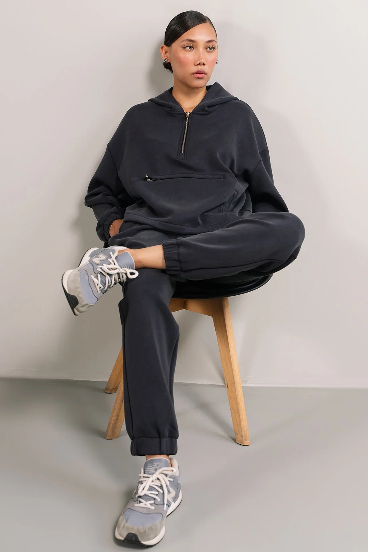 HALF ZIP PULLOVER HOODIE CLOUDLUX - Image 4