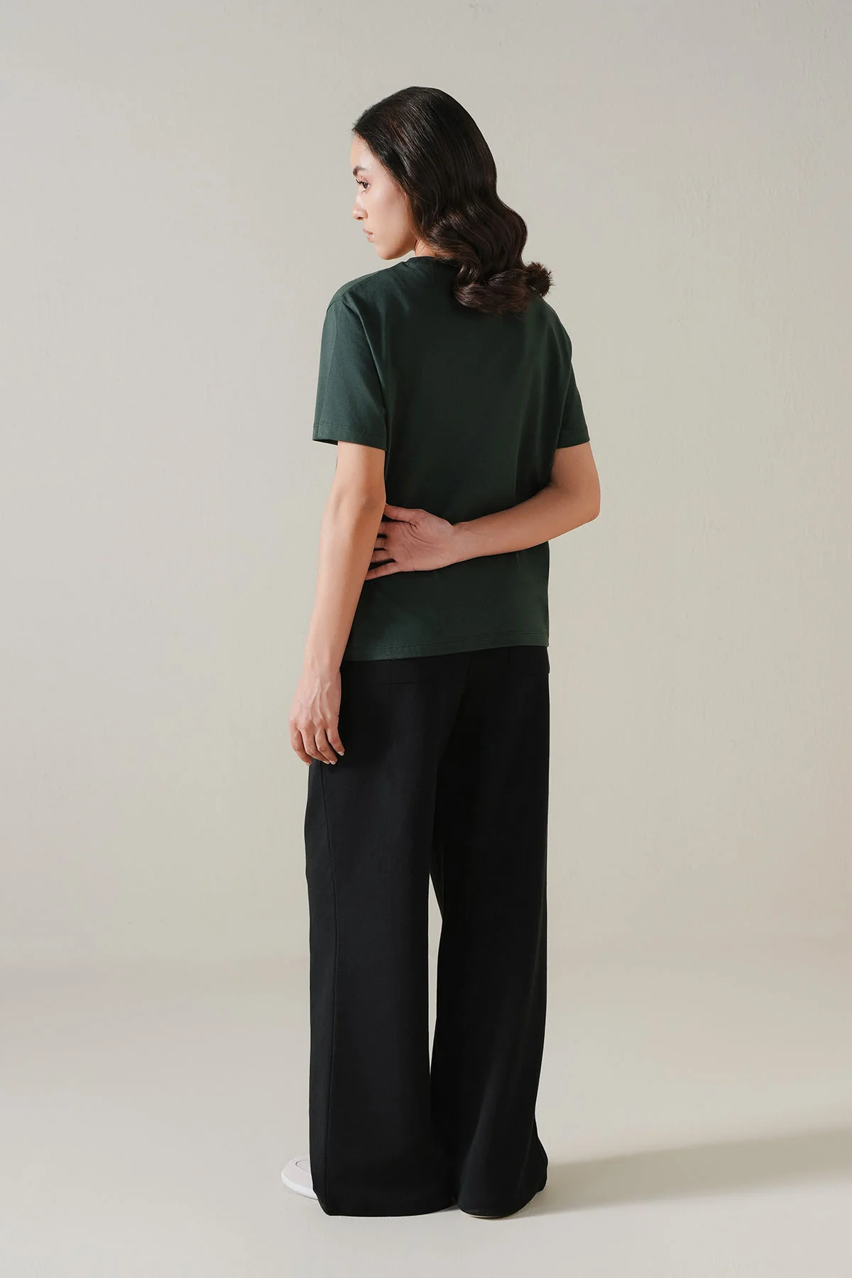 BOXY T-SHIRT CREW SUPIMA COTTON - Image 5