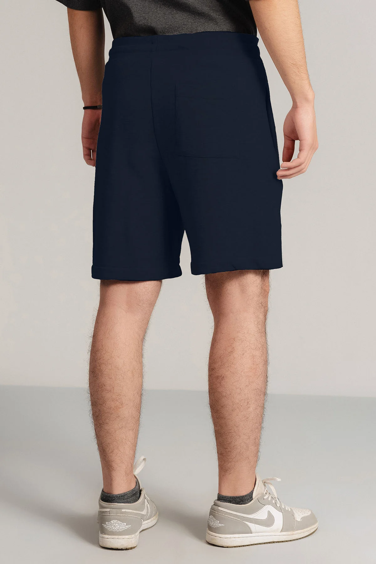 CASUAL DRAWSTRING TERRY SHORTS - Image 6