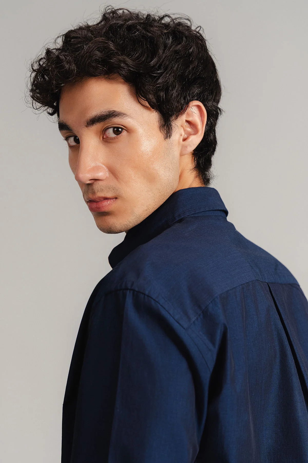 POPLIN TAILORED SHIRT - Image 3