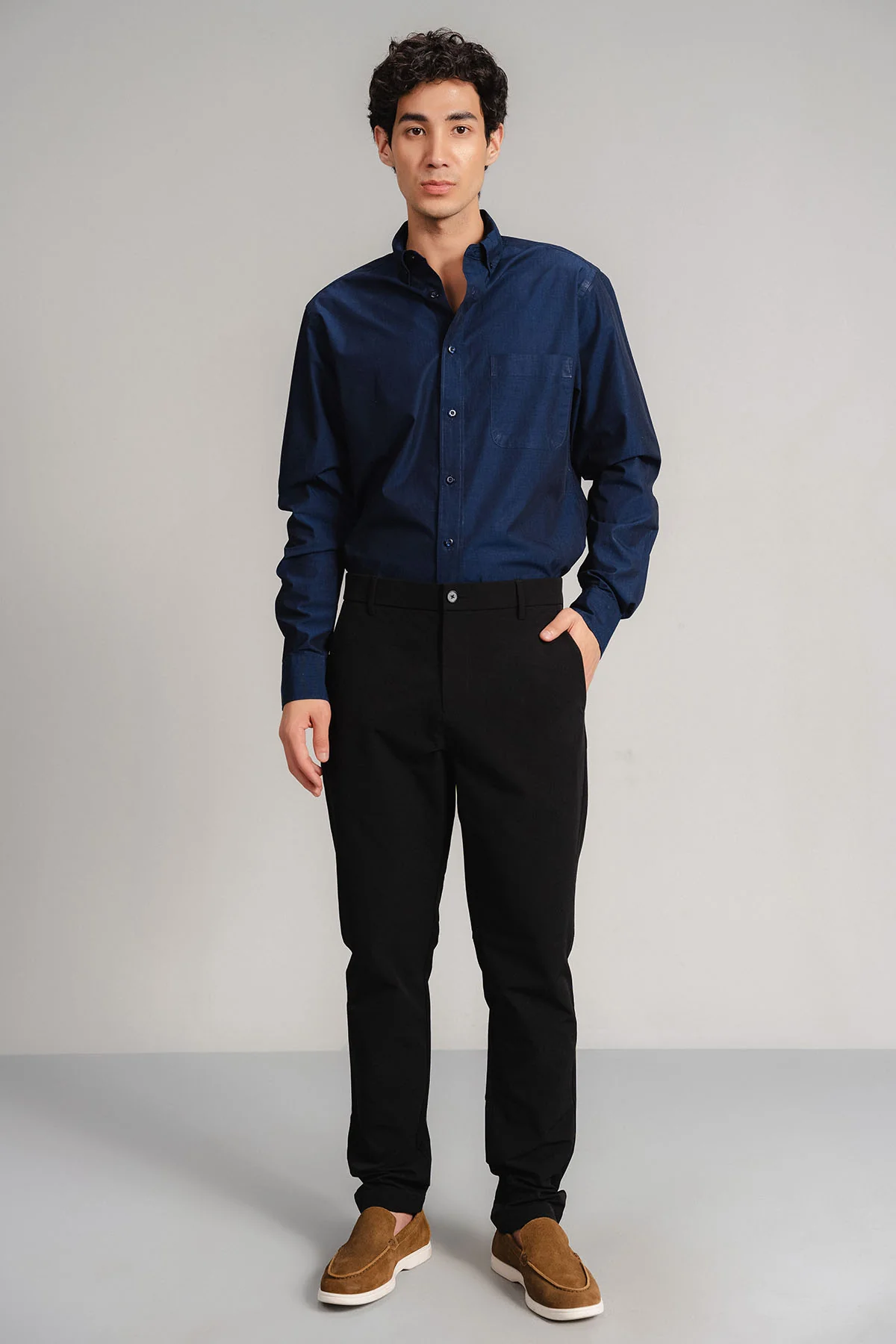 POPLIN TAILORED SHIRT - Image 7
