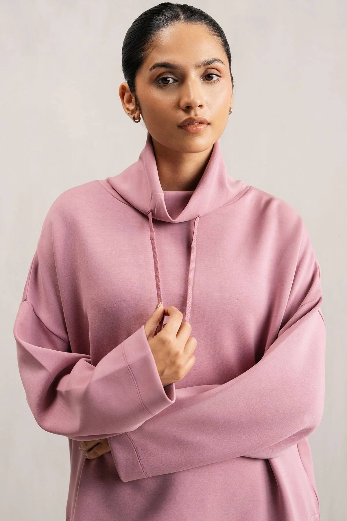 COWL NECK SHIRT CLOUDLUX LIGHT - Image 4