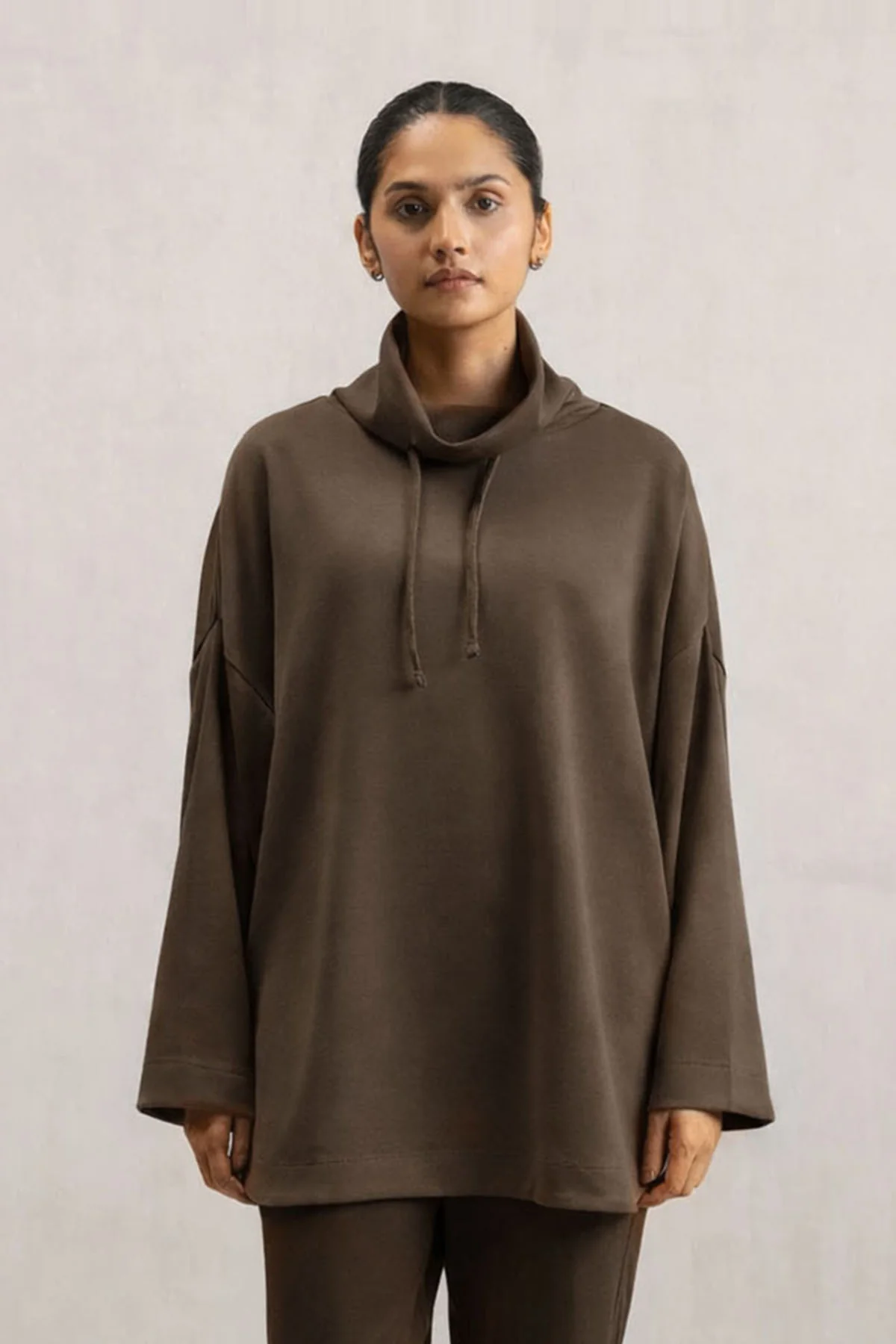 COWL NECK SHIRT CLOUDLUX LIGHT