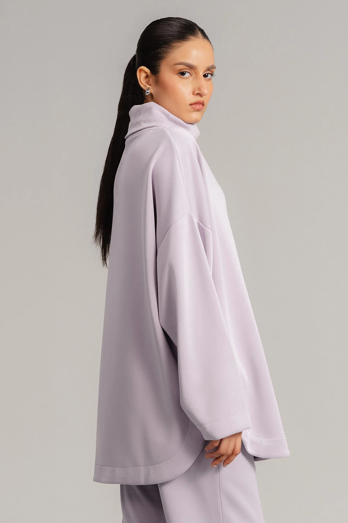 COWL NECK SHIRT CLOUDLUX LIGHT - Image 6