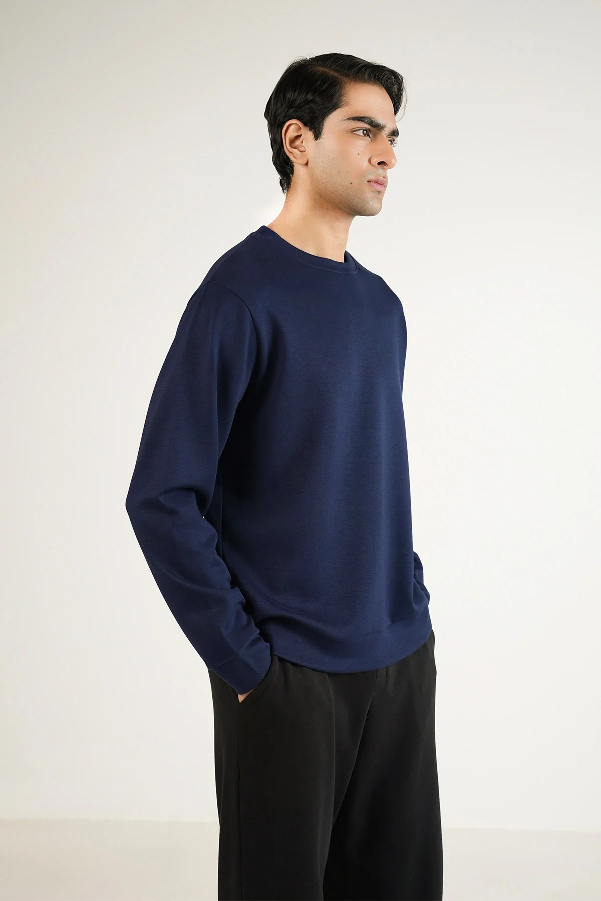 CREW NECK SWEAT-SCUBA LIGHT CLOUDLUX - Image 4