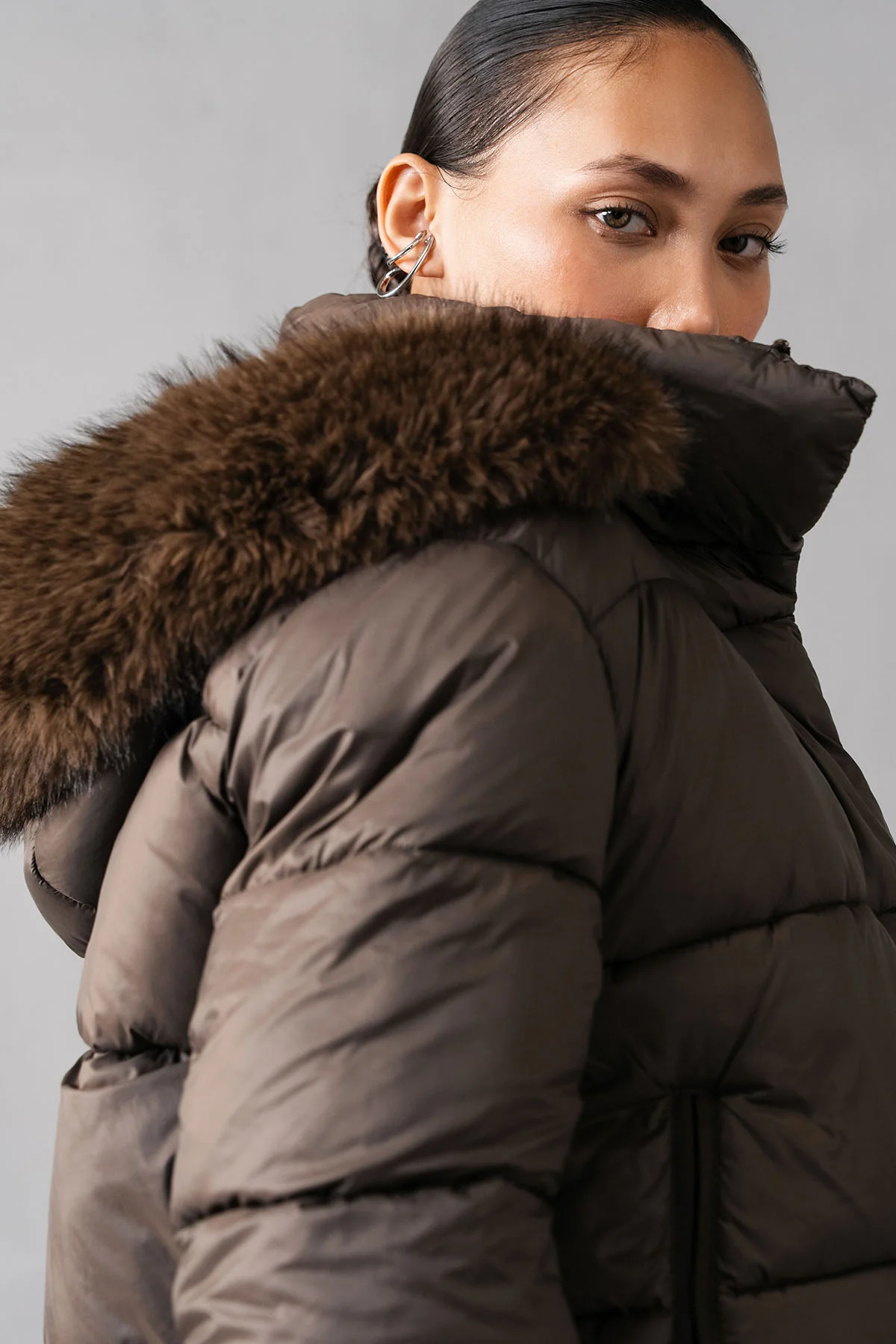 CROPPED PUFFER JACKET - Image 4