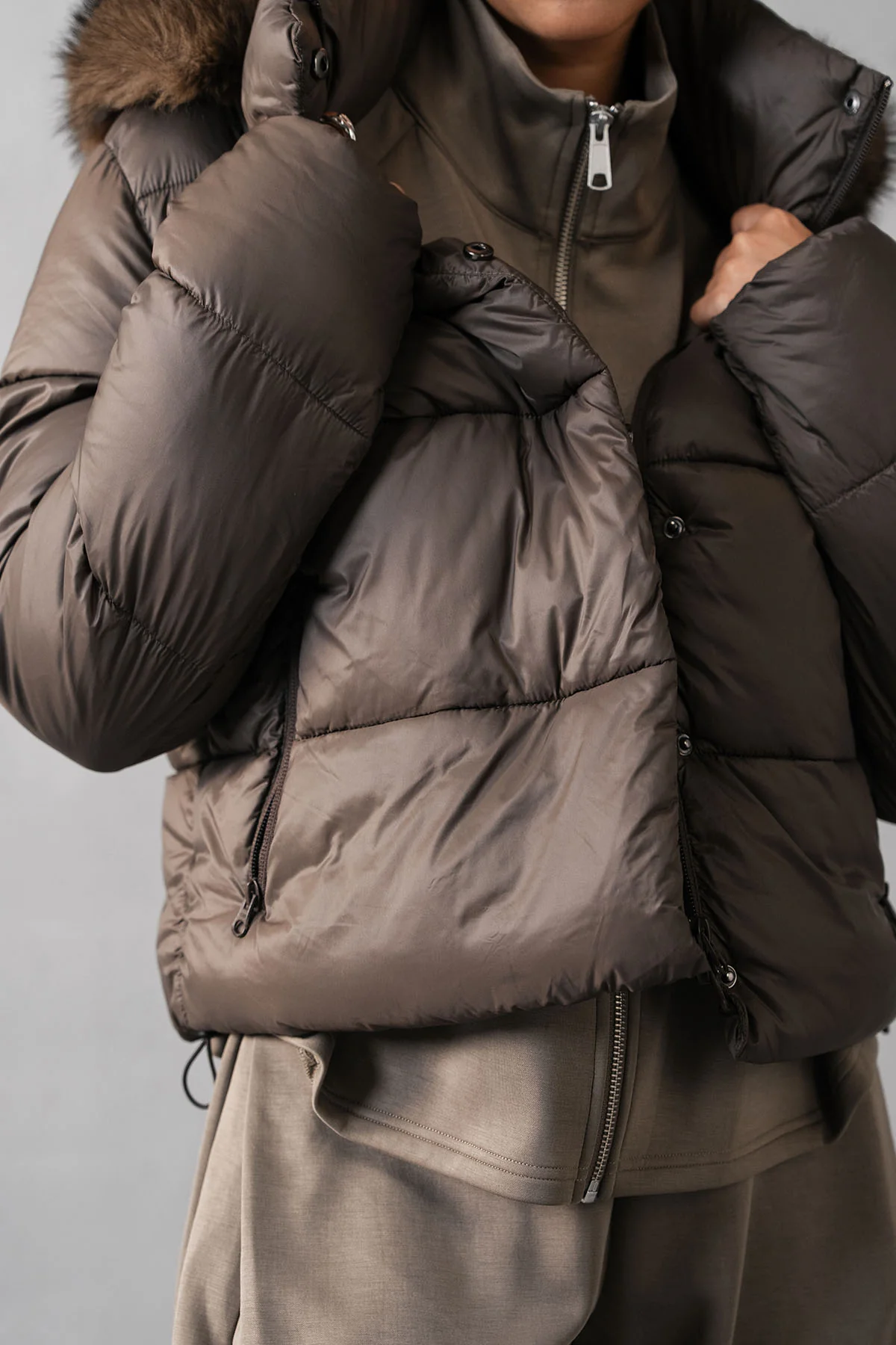 CROPPED PUFFER JACKET - Image 6