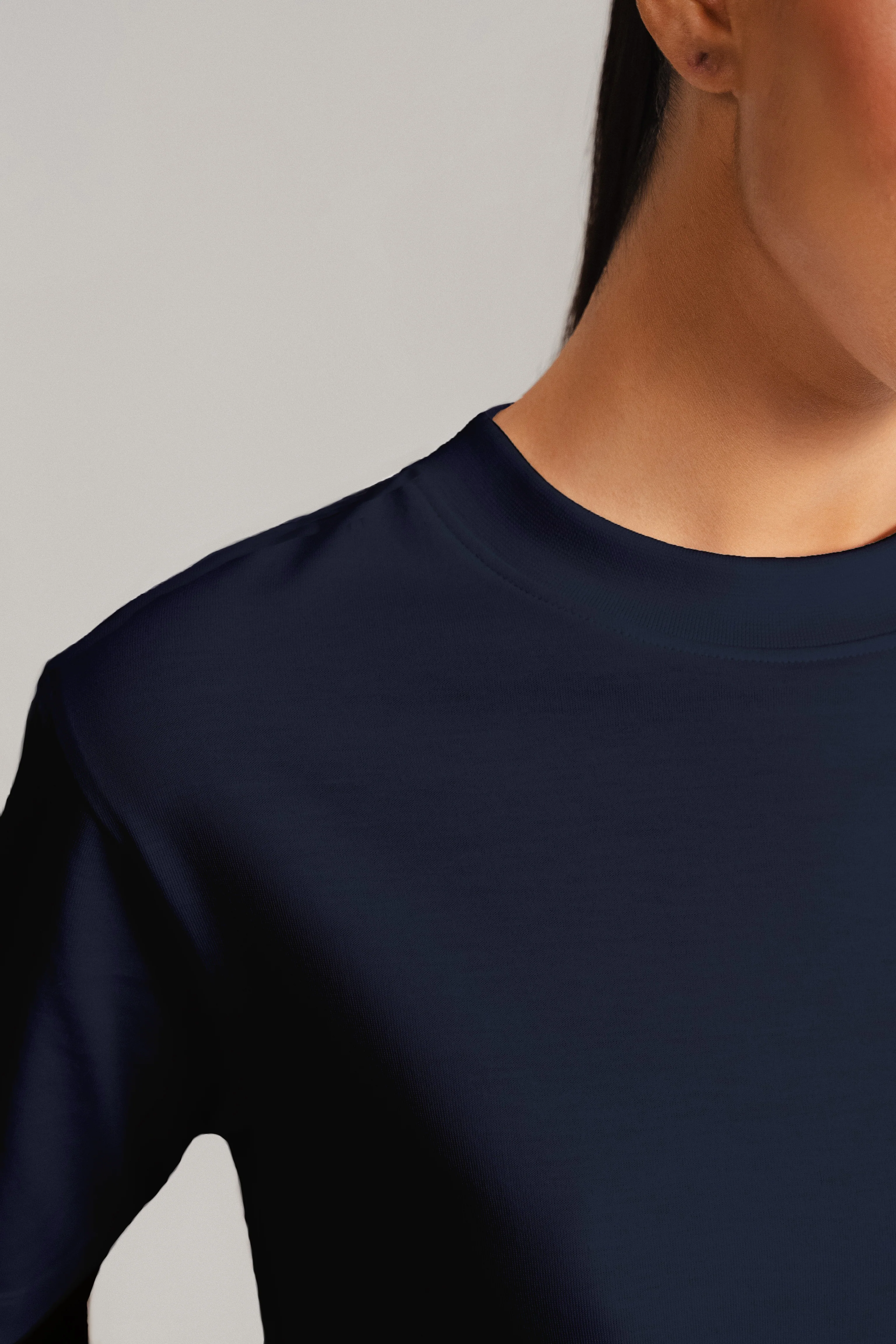 CROPPED T-SHIRT SUPIMA COTTON - Image 4