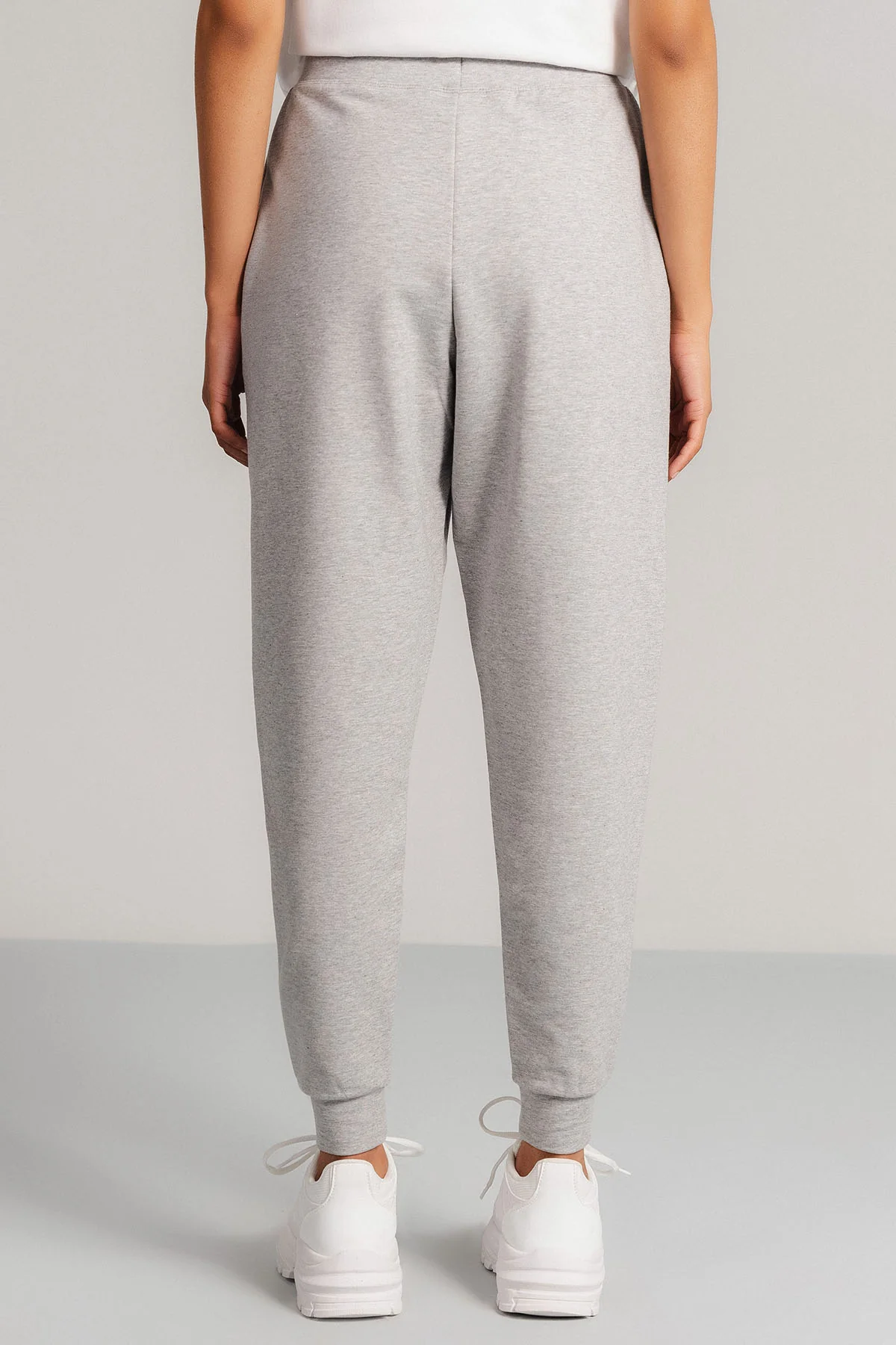CUFFED ANKLE JOGGER PANTS - FRENCH TERRY - Image 3