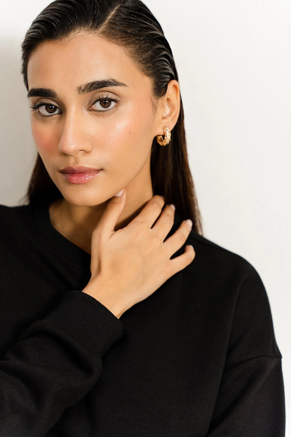 DROP SHOULDER SWEAT - PIMA FLEECE - Image 3