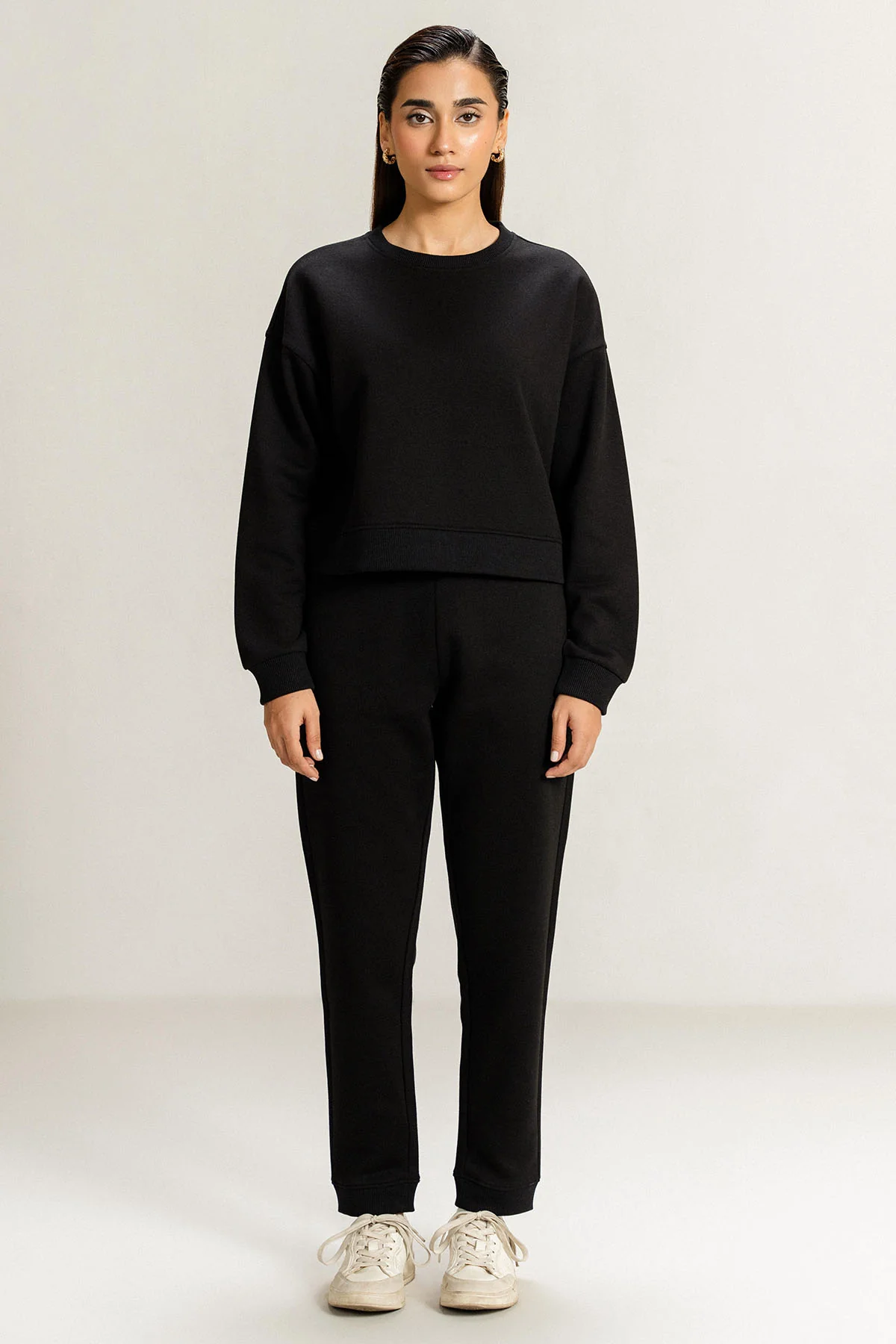 DROP SHOULDER SWEAT - PIMA FLEECE - Image 4