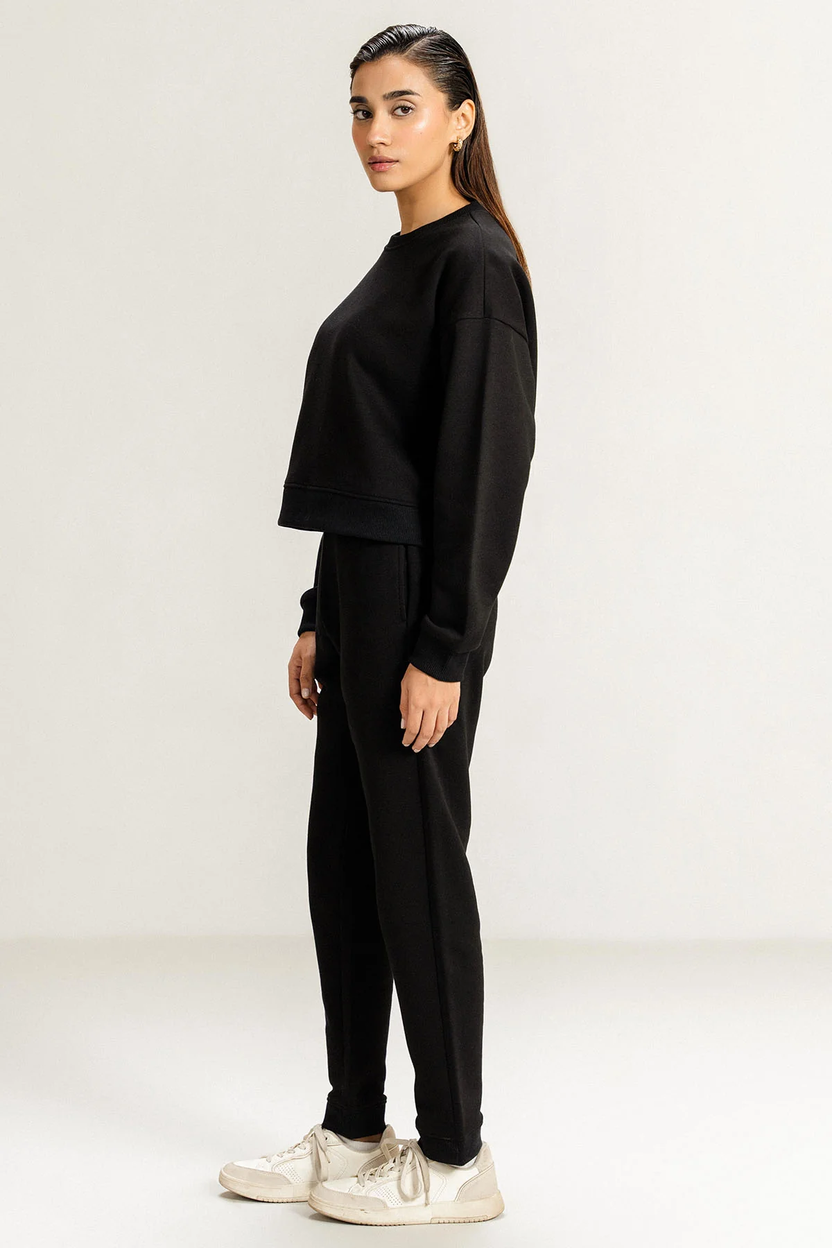DROP SHOULDER SWEAT - PIMA FLEECE - Image 6