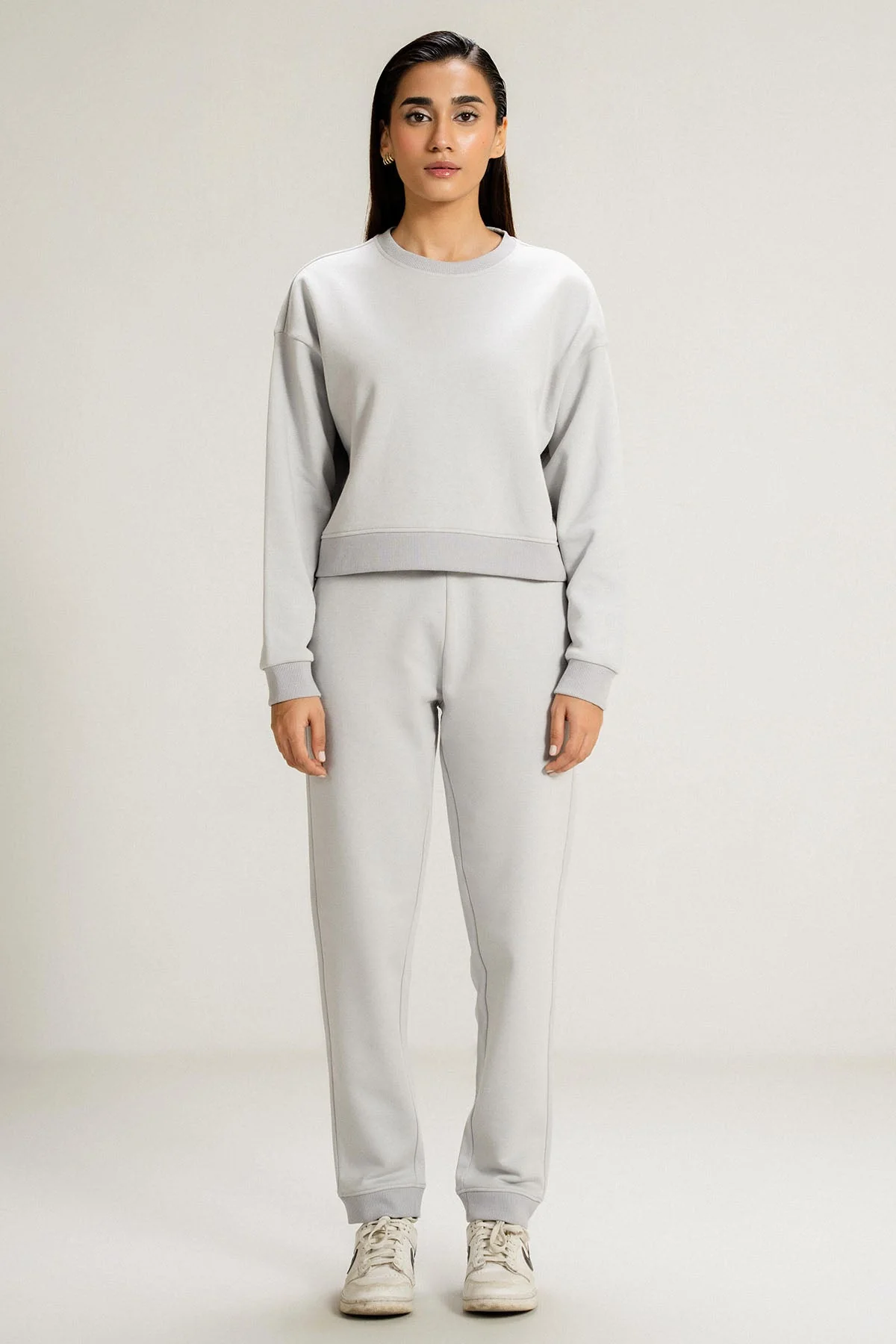 DROP SHOULDER SWEAT - PIMA FLEECE - Image 3
