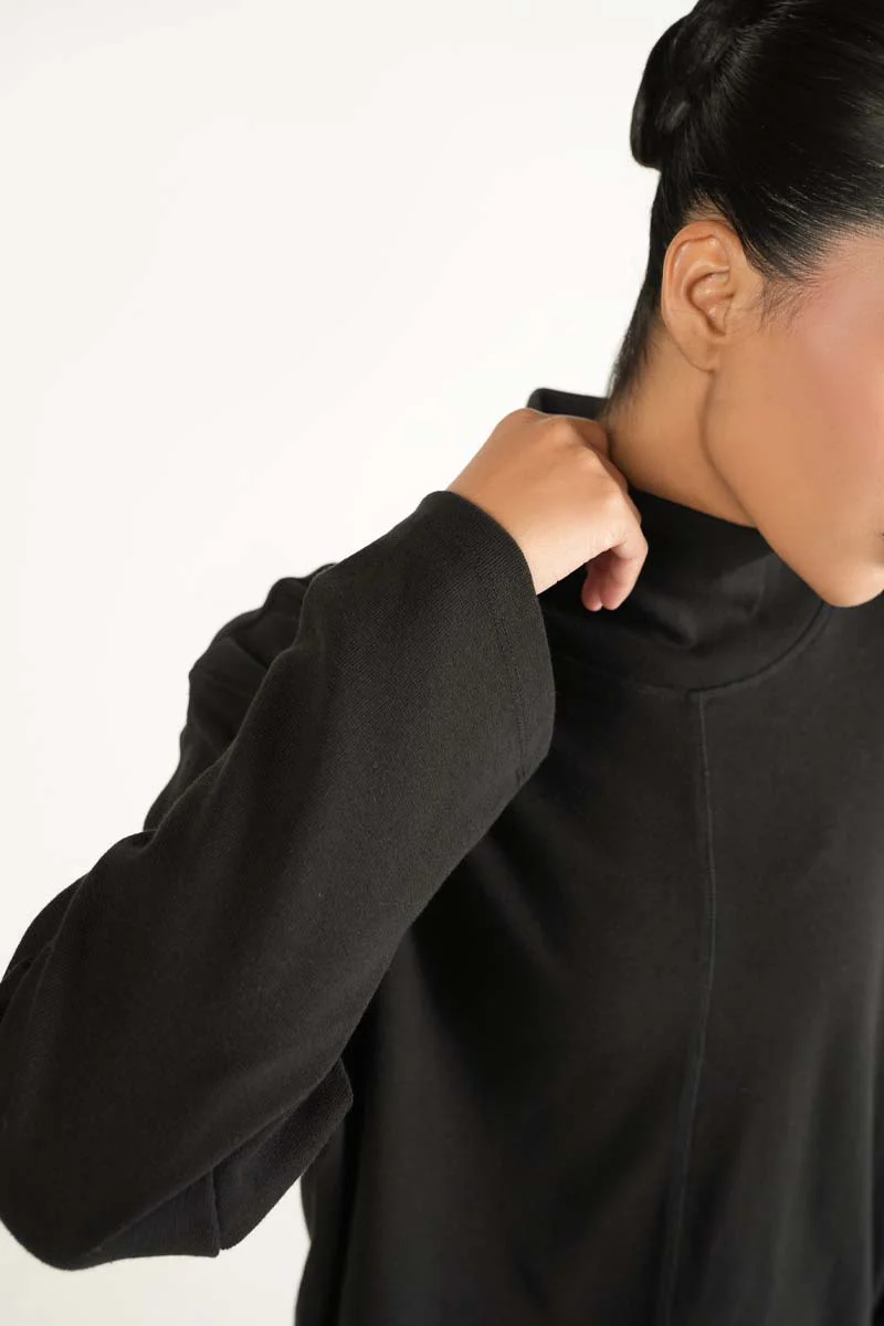 ESSENTIAL MOCK-NECK RIB WOMEN - Image 3