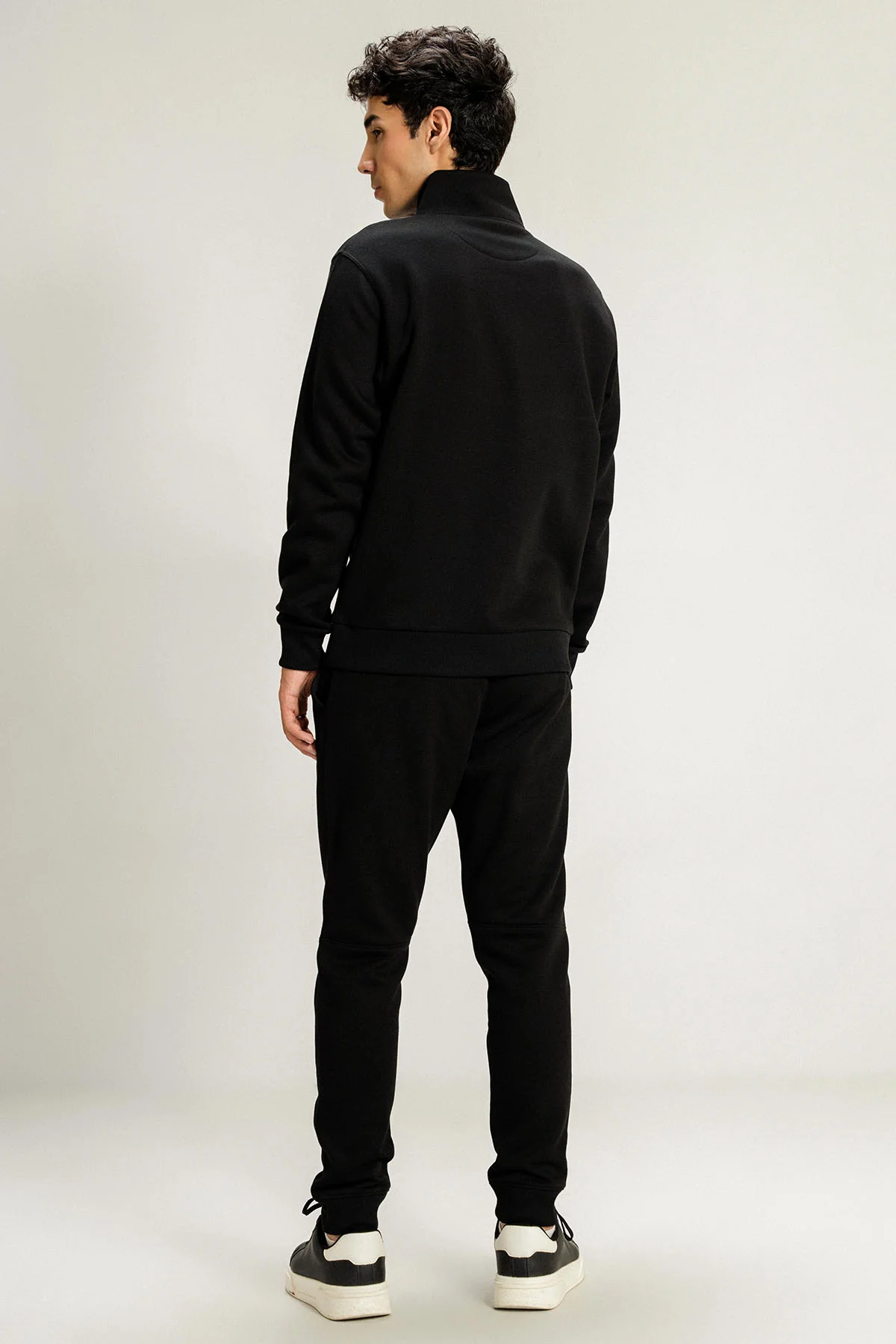 HALF ZIP SWEATSHIRT - PIMA FLEECE - Image 4