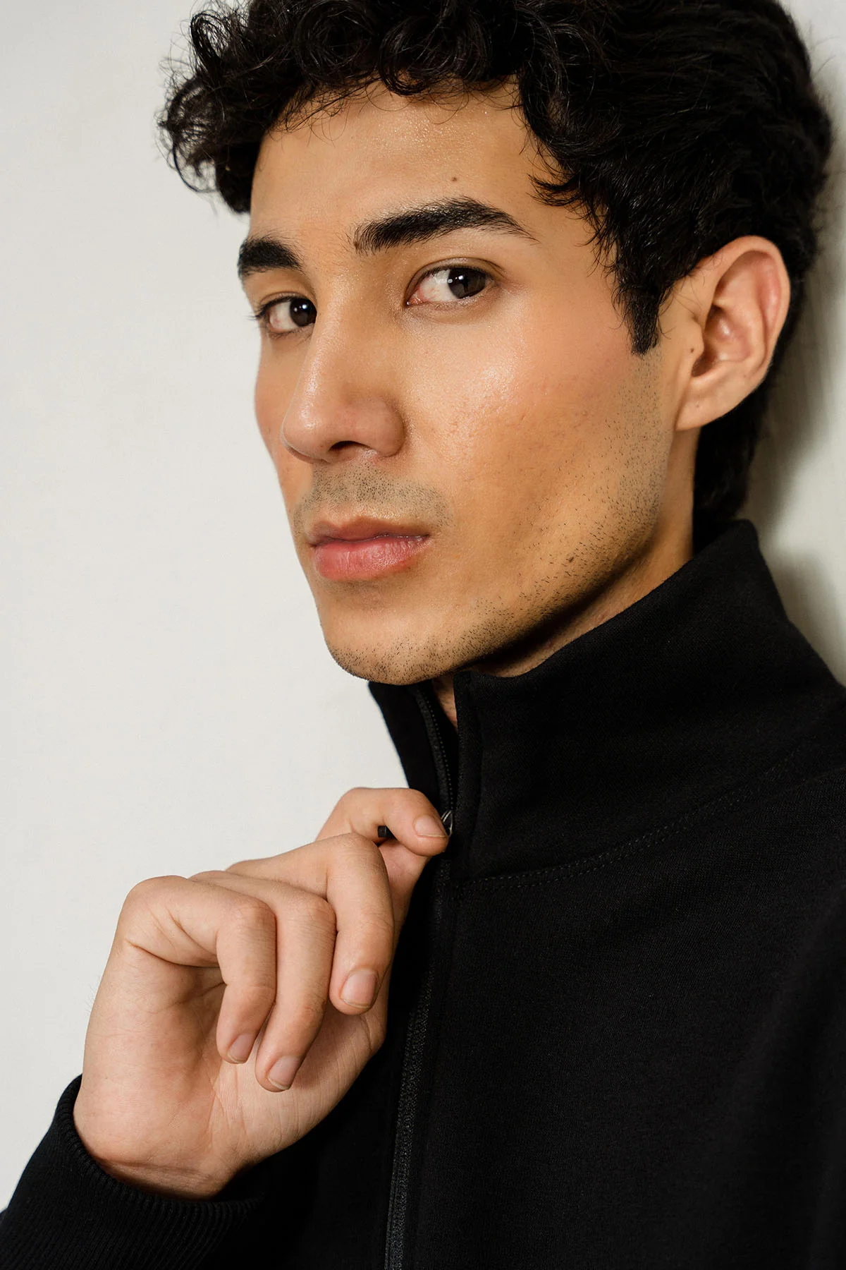 HALF ZIP SWEATSHIRT - PIMA FLEECE - Image 7