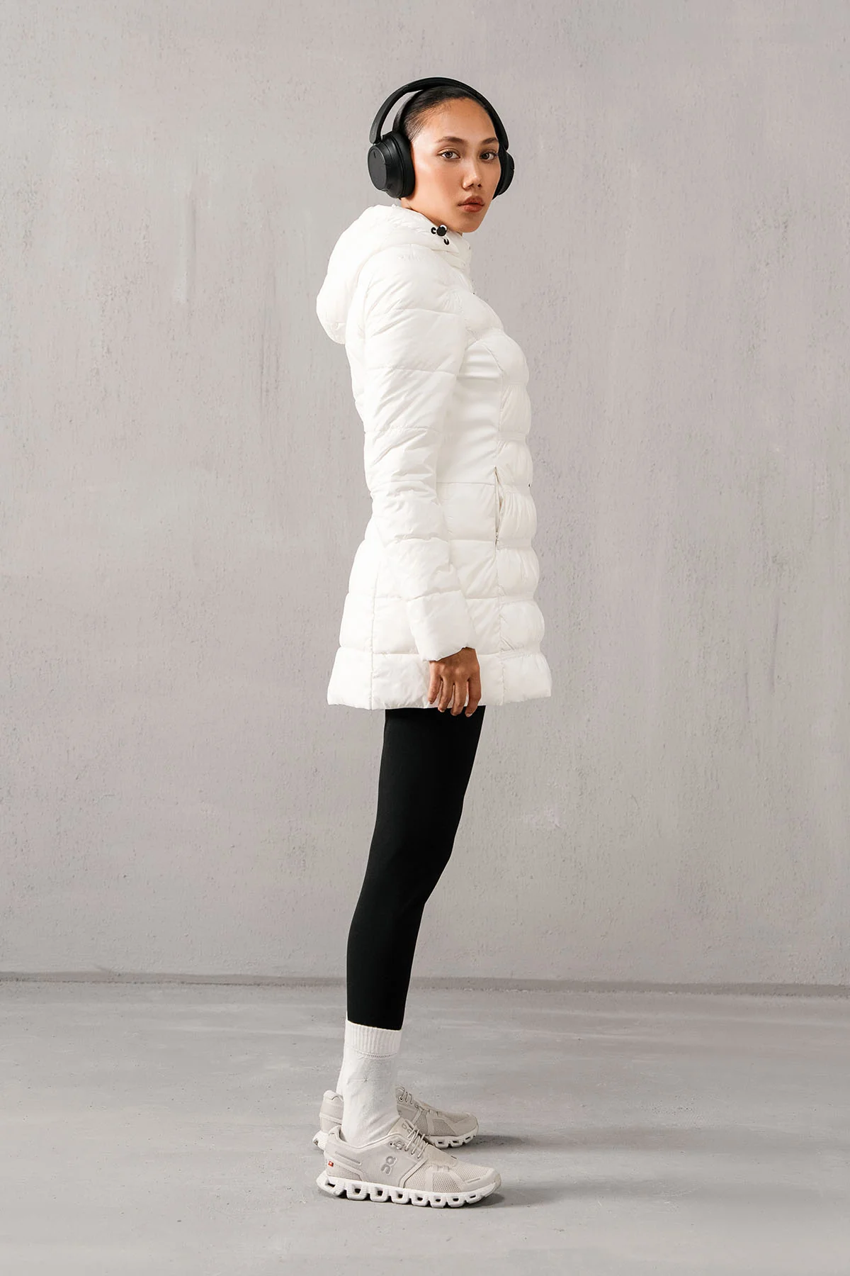 HOODED DOWN JACKET - Image 5