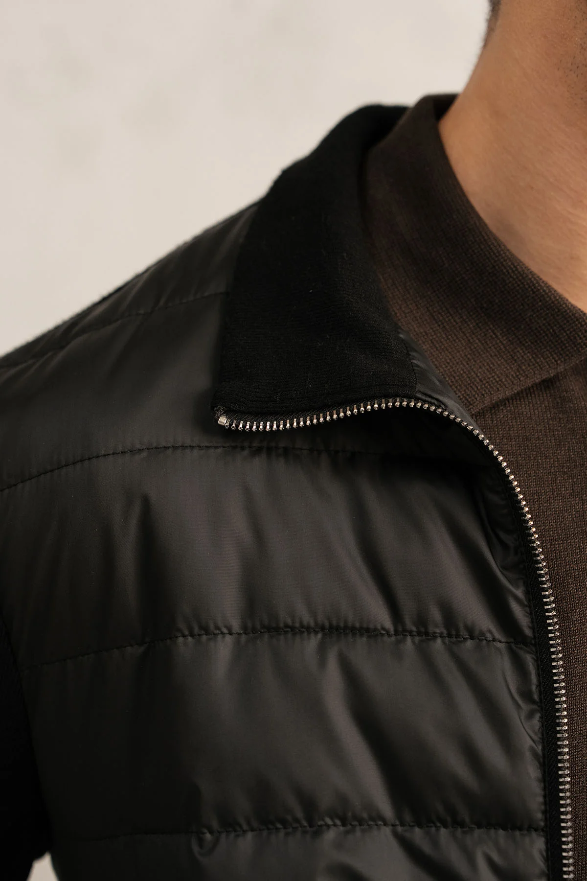 KNIT HYBRID JACKET - Image 6