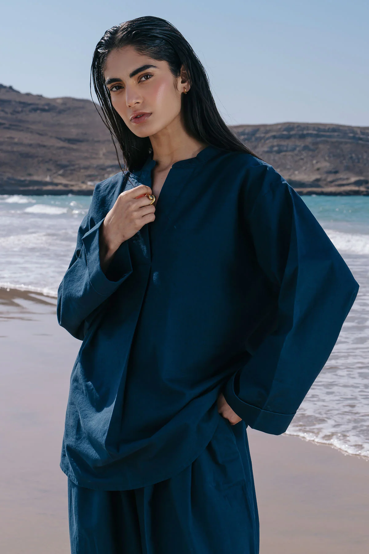LINEN BLOUSE - Image 4