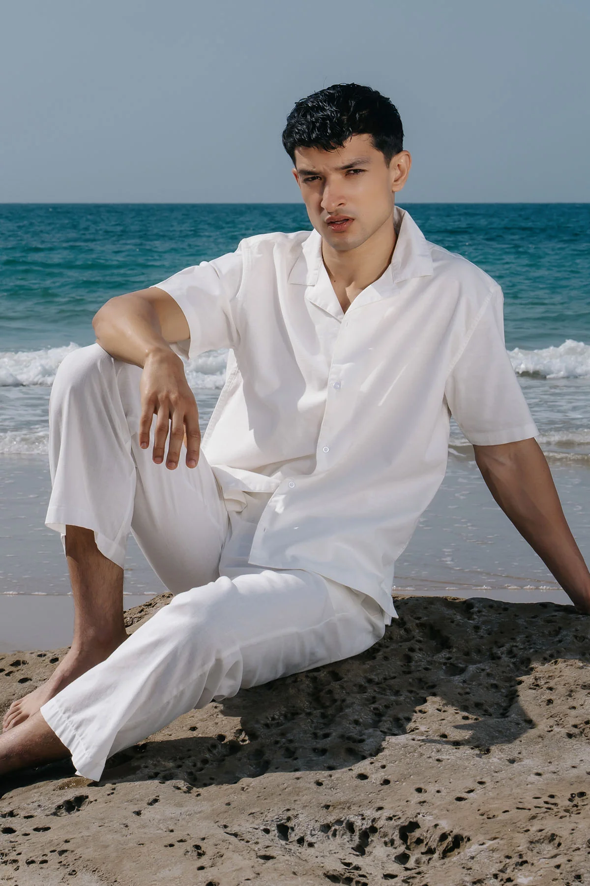 LINEN RESORT SHIRT - Image 5