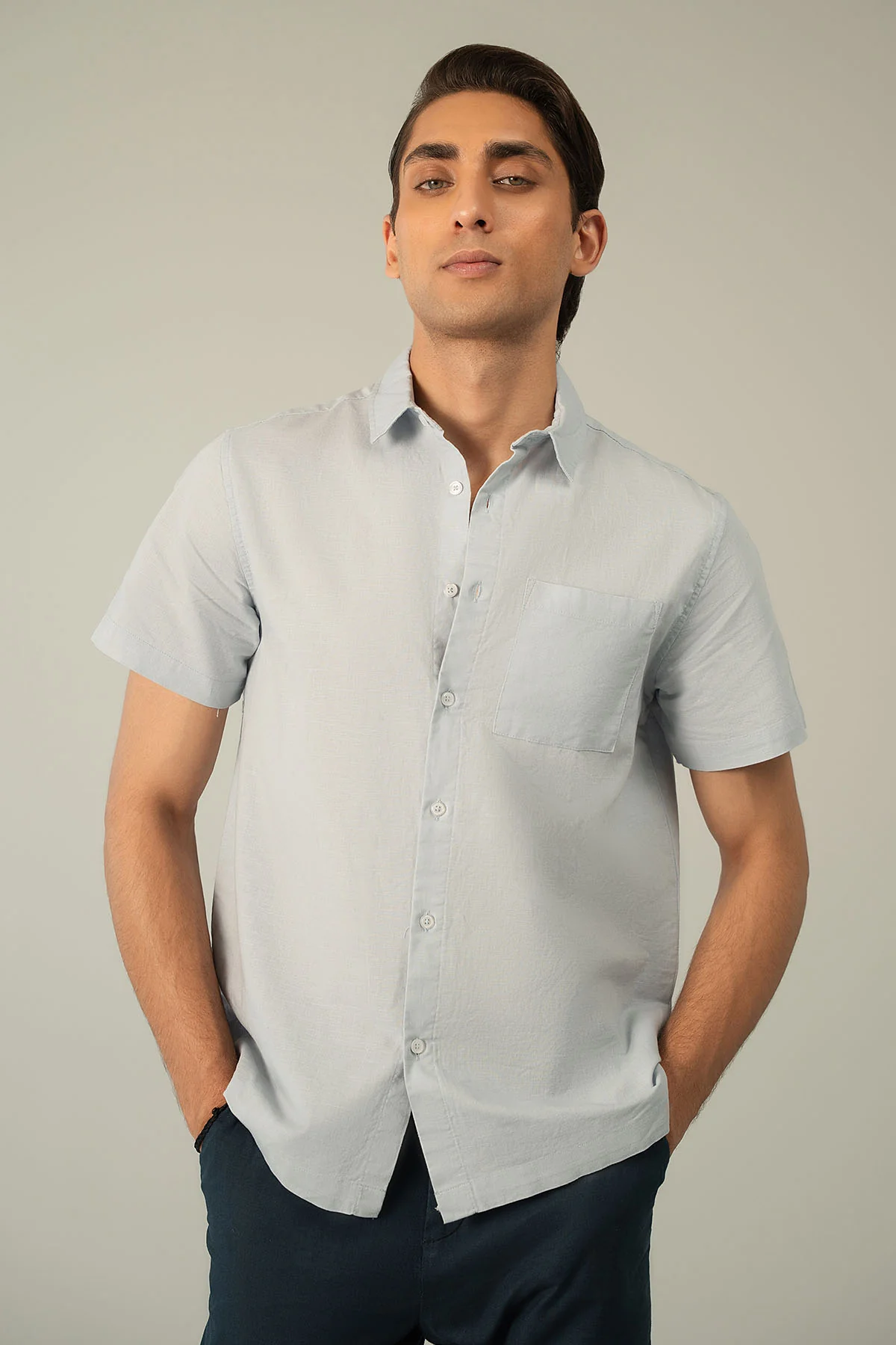 LINEN RESORT SHIRT - Image 5