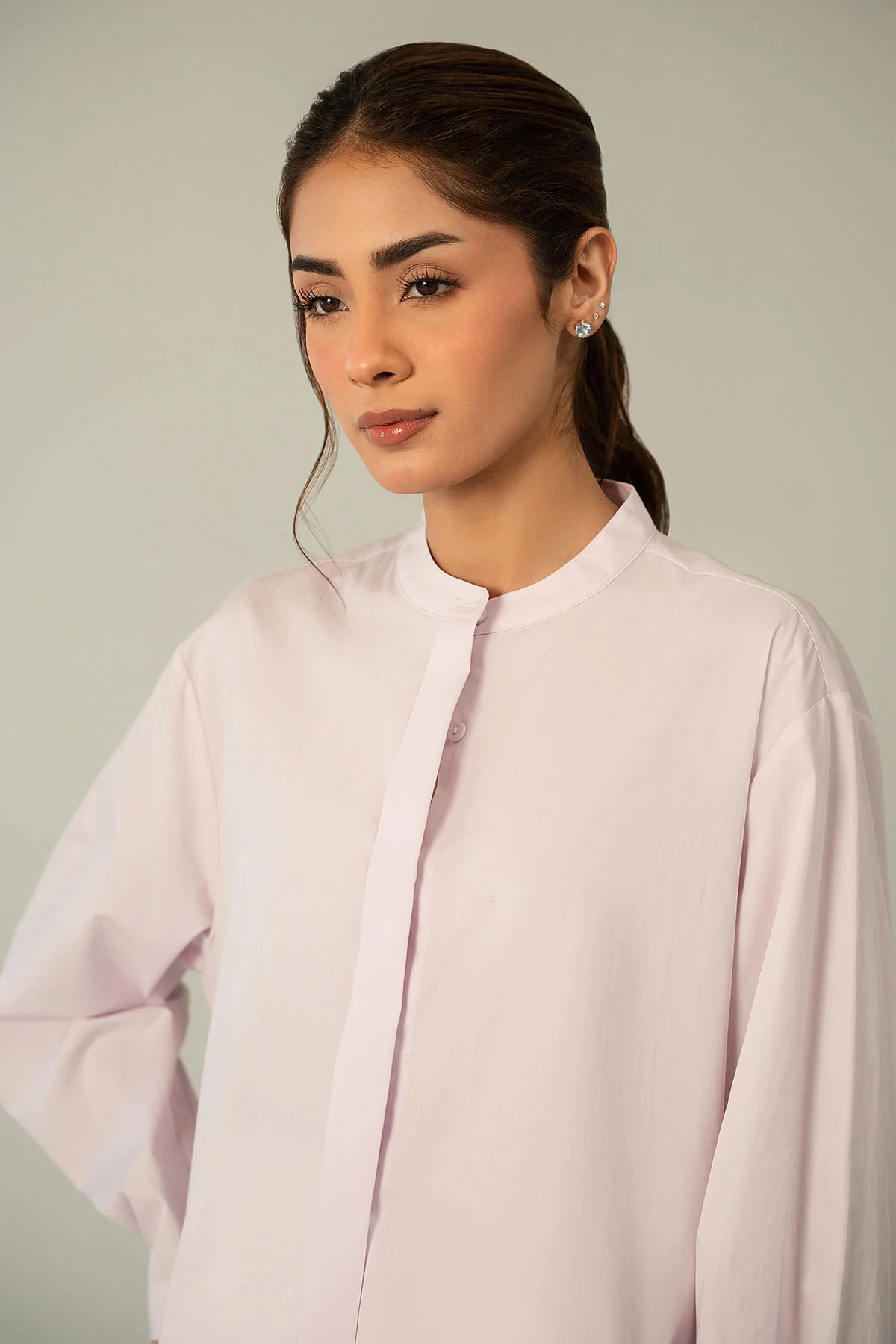 BUTTON DOWN LONG TUNIC - Image 5