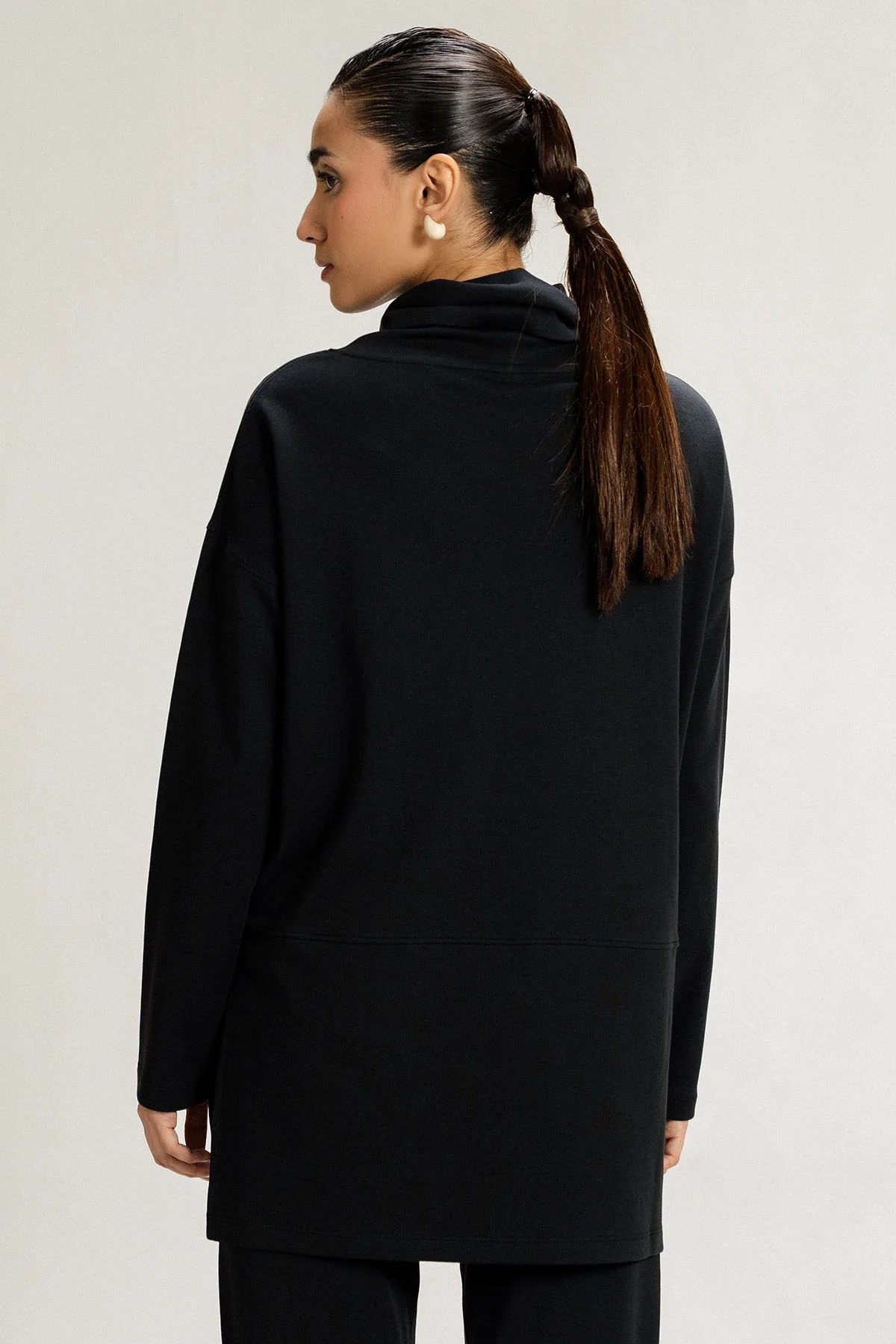 COWL NECK SWEATSHIRT - Image 7