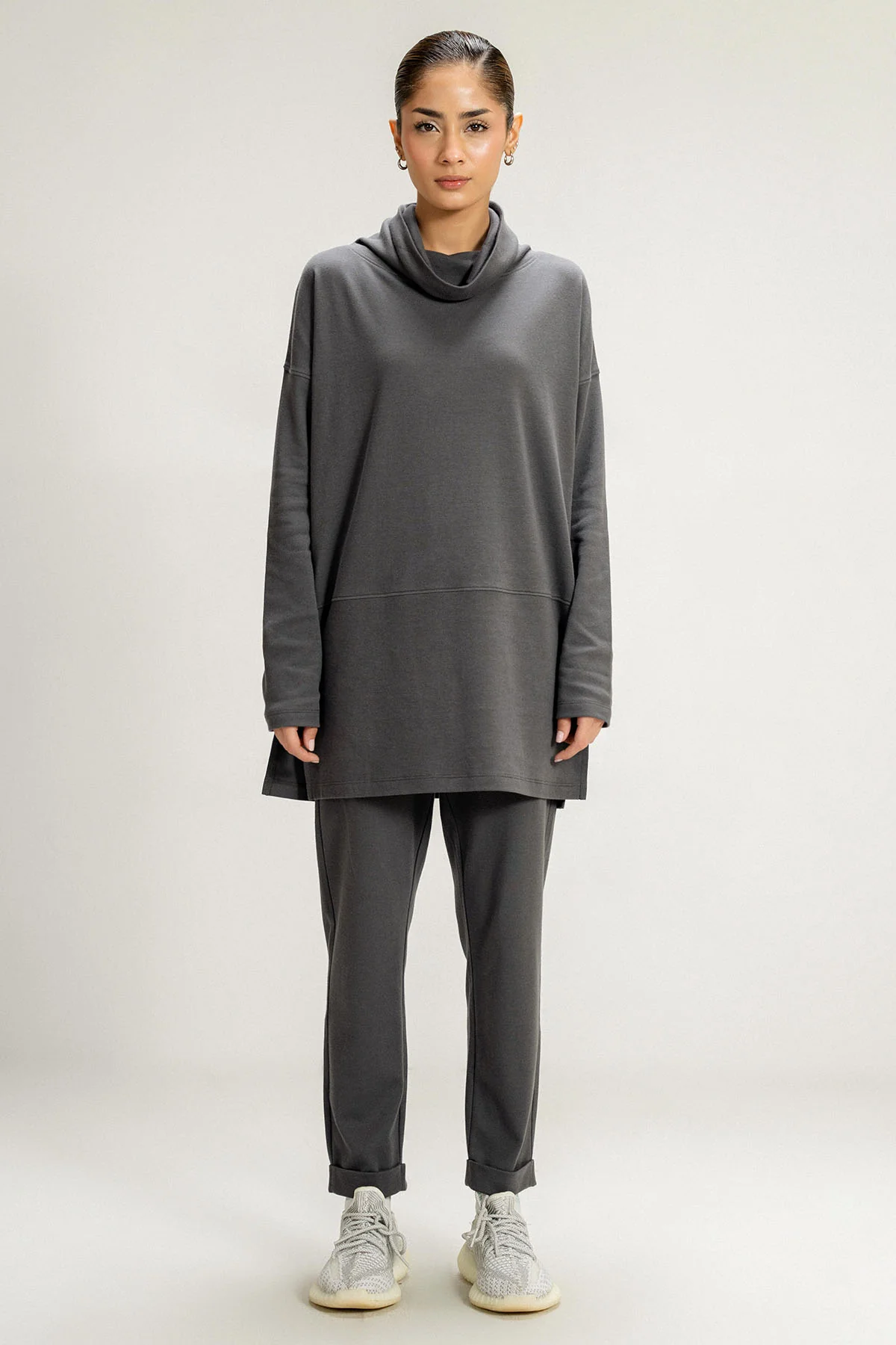 COWL NECK SWEATSHIRT - Image 6