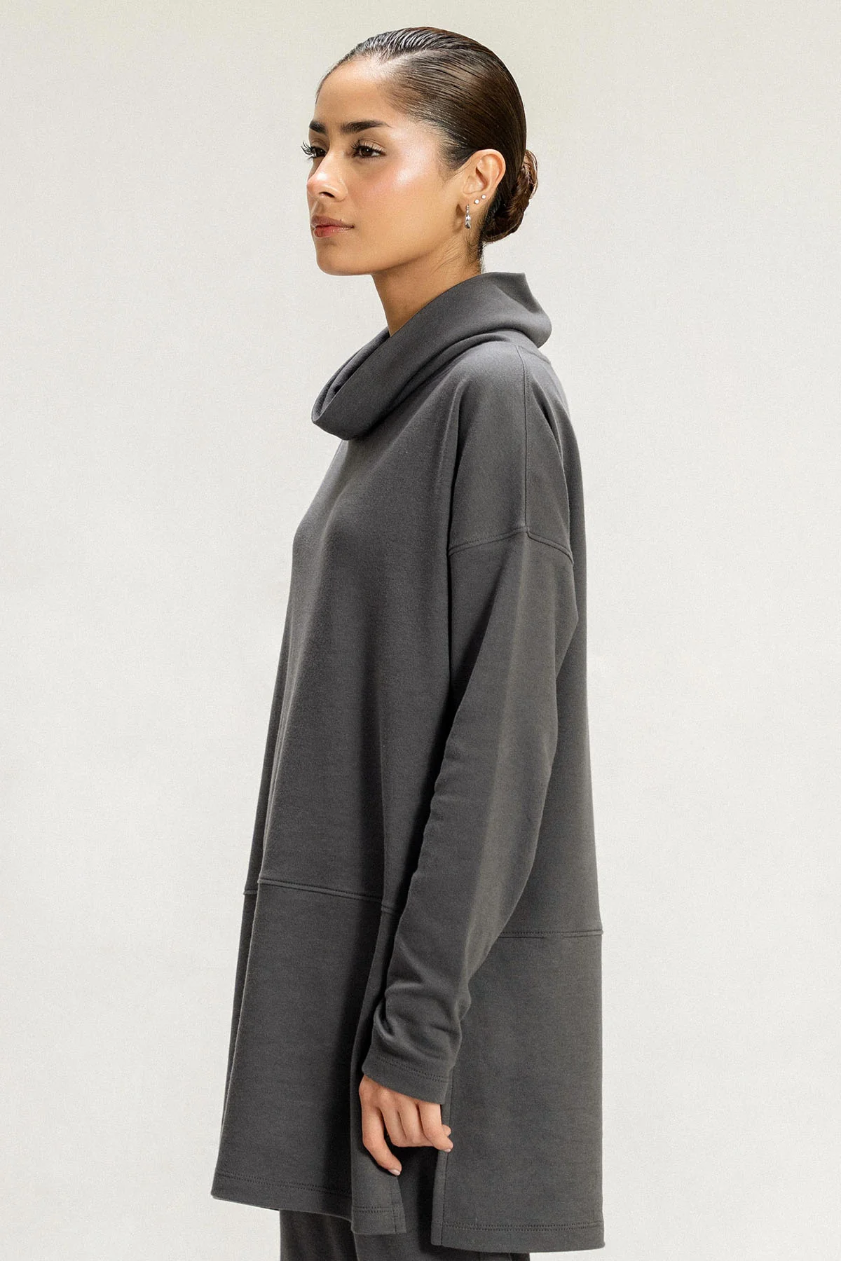 COWL NECK SWEATSHIRT - Image 7