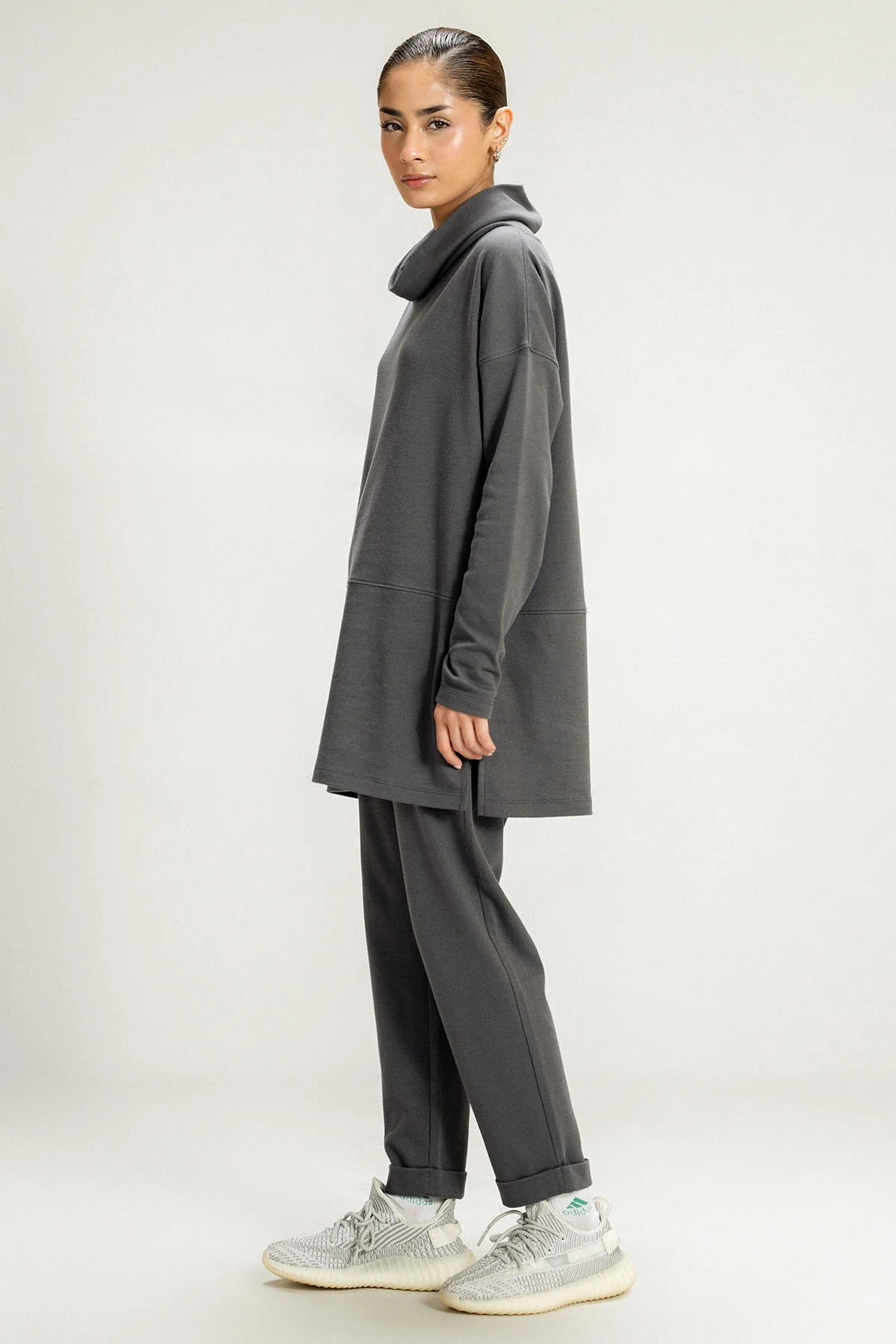 COWL NECK SWEATSHIRT - Image 8