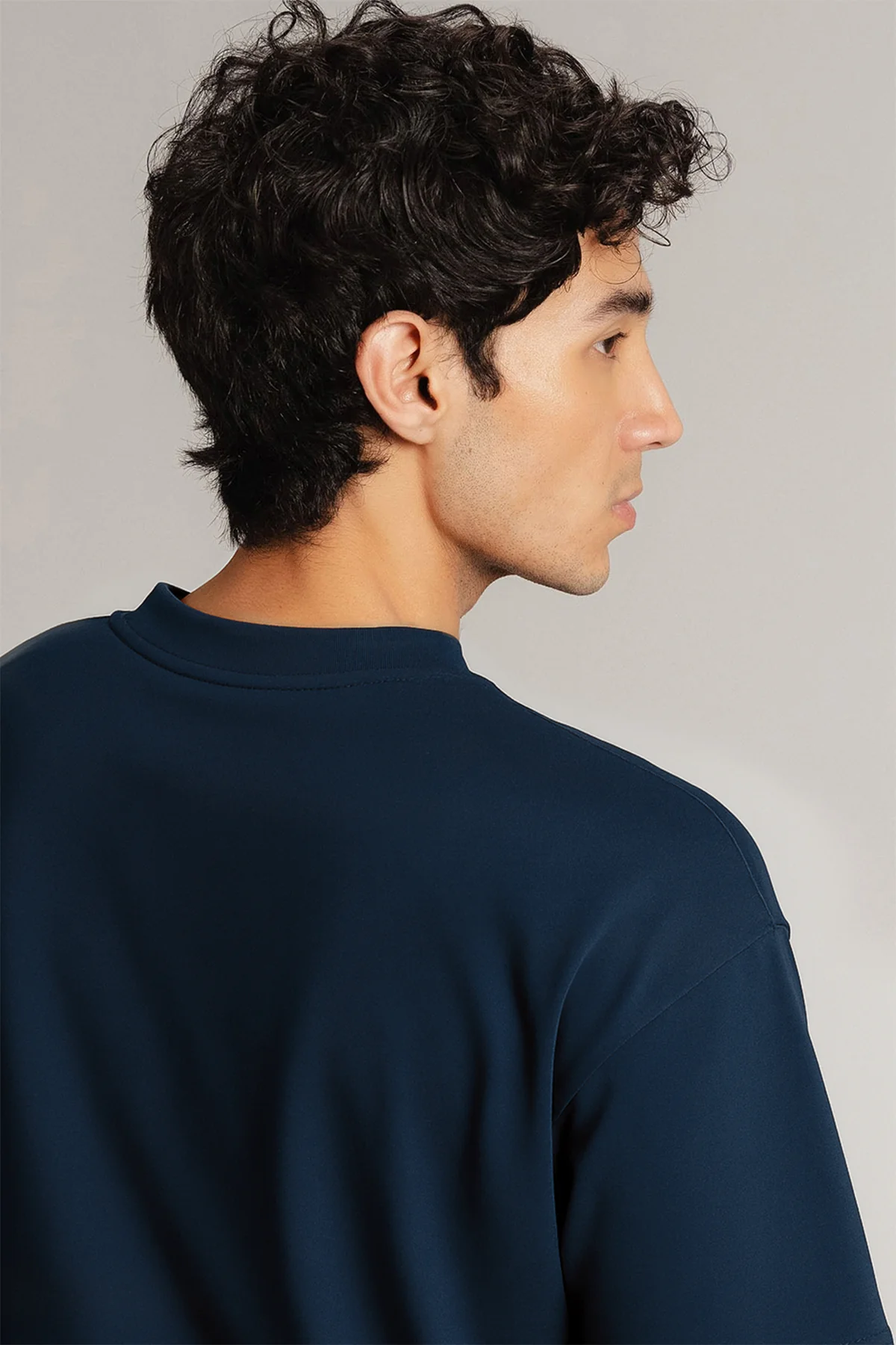 MEN OVERSIZED DOUBLE KNIT T-SHIRT - Image 2
