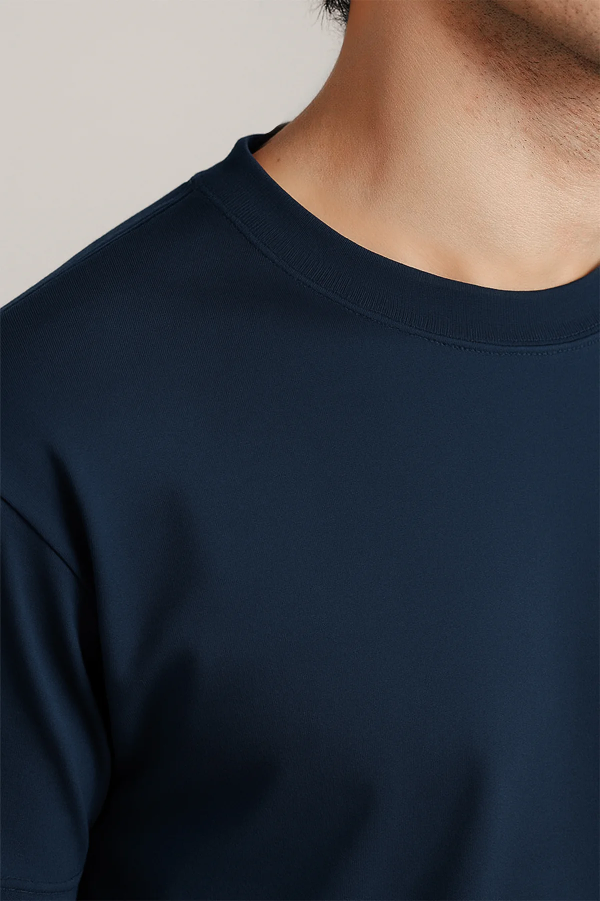MEN OVERSIZED DOUBLE KNIT T-SHIRT - Image 3