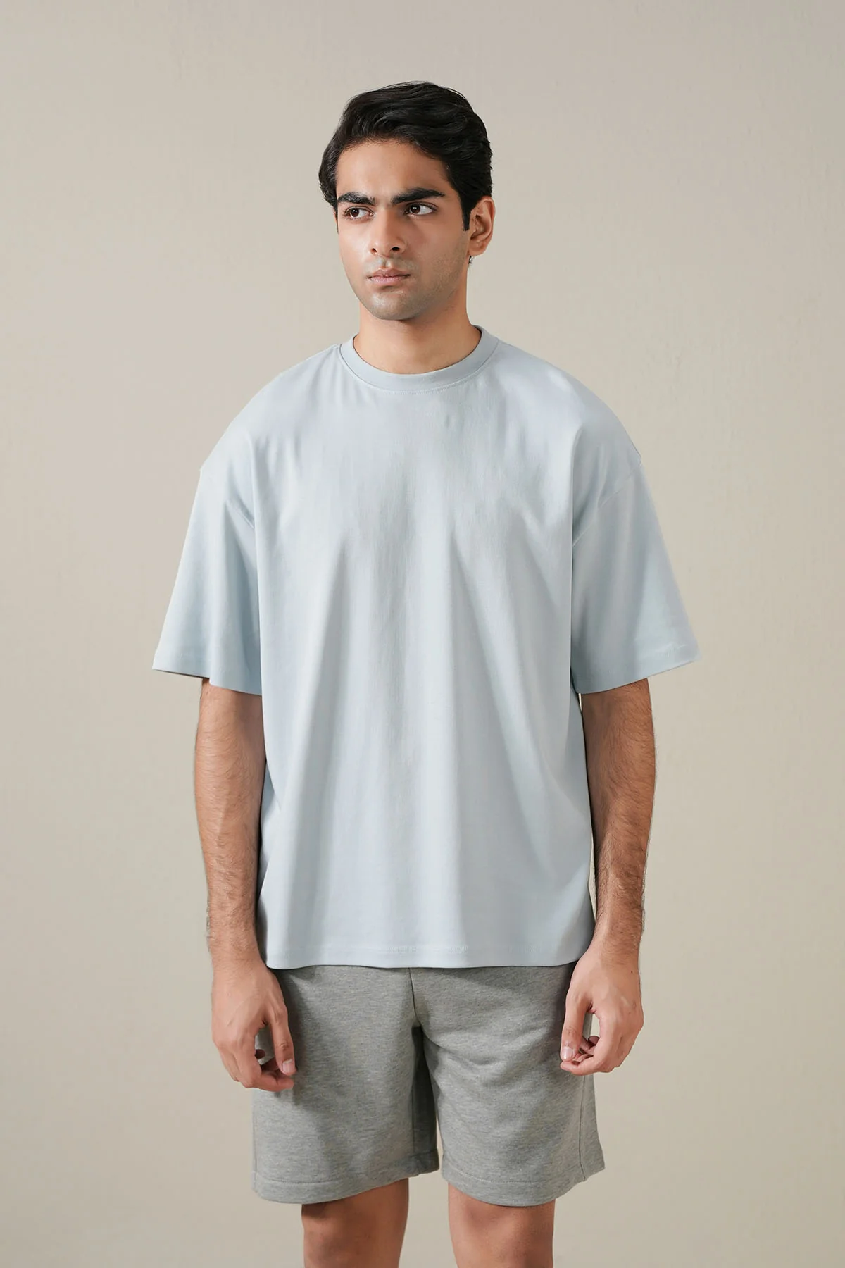 MEN OVERSIZED DOUBLE KNIT T-SHIRT - Image 3