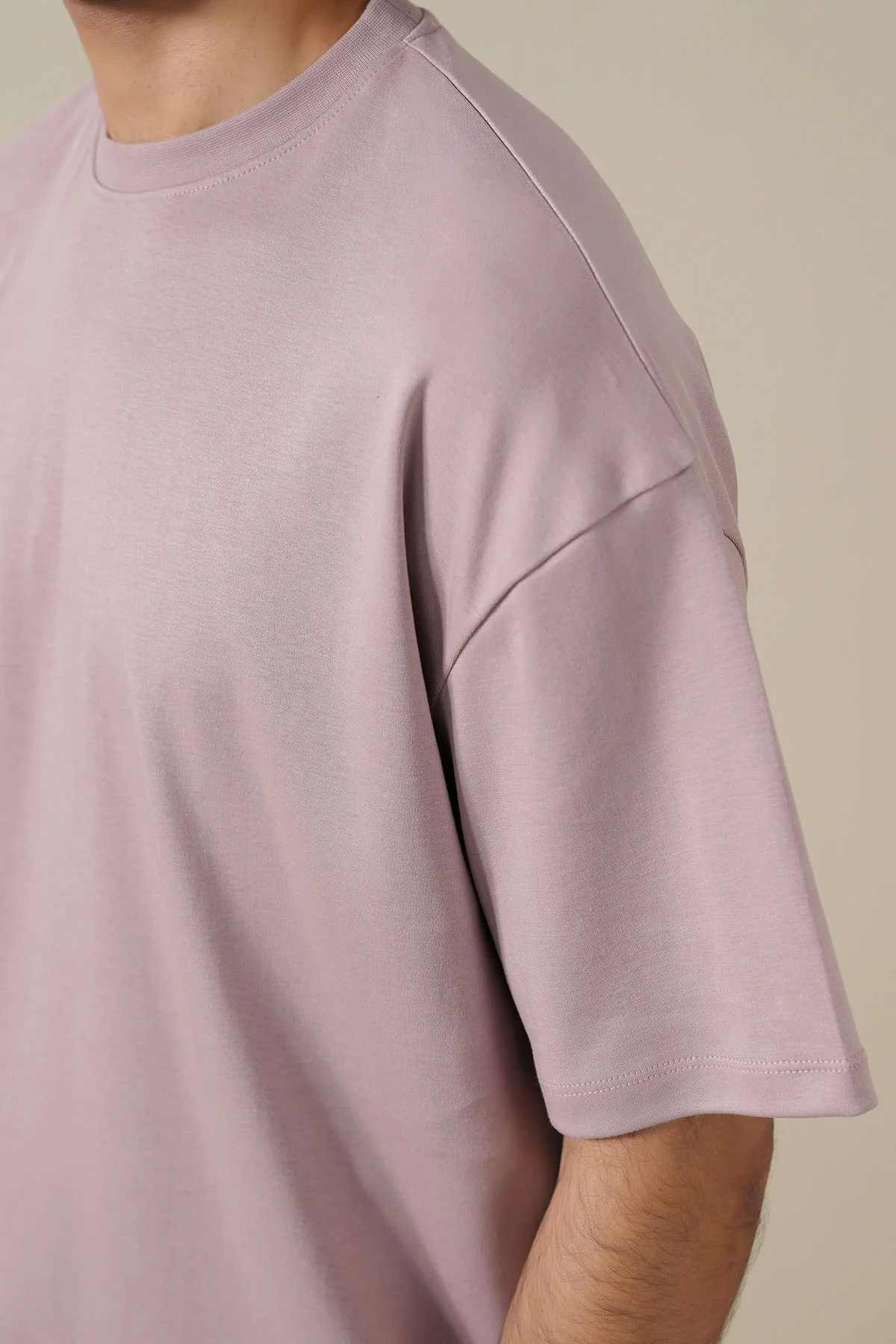 MEN OVERSIZED DOUBLE KNIT T-SHIRT - Image 3