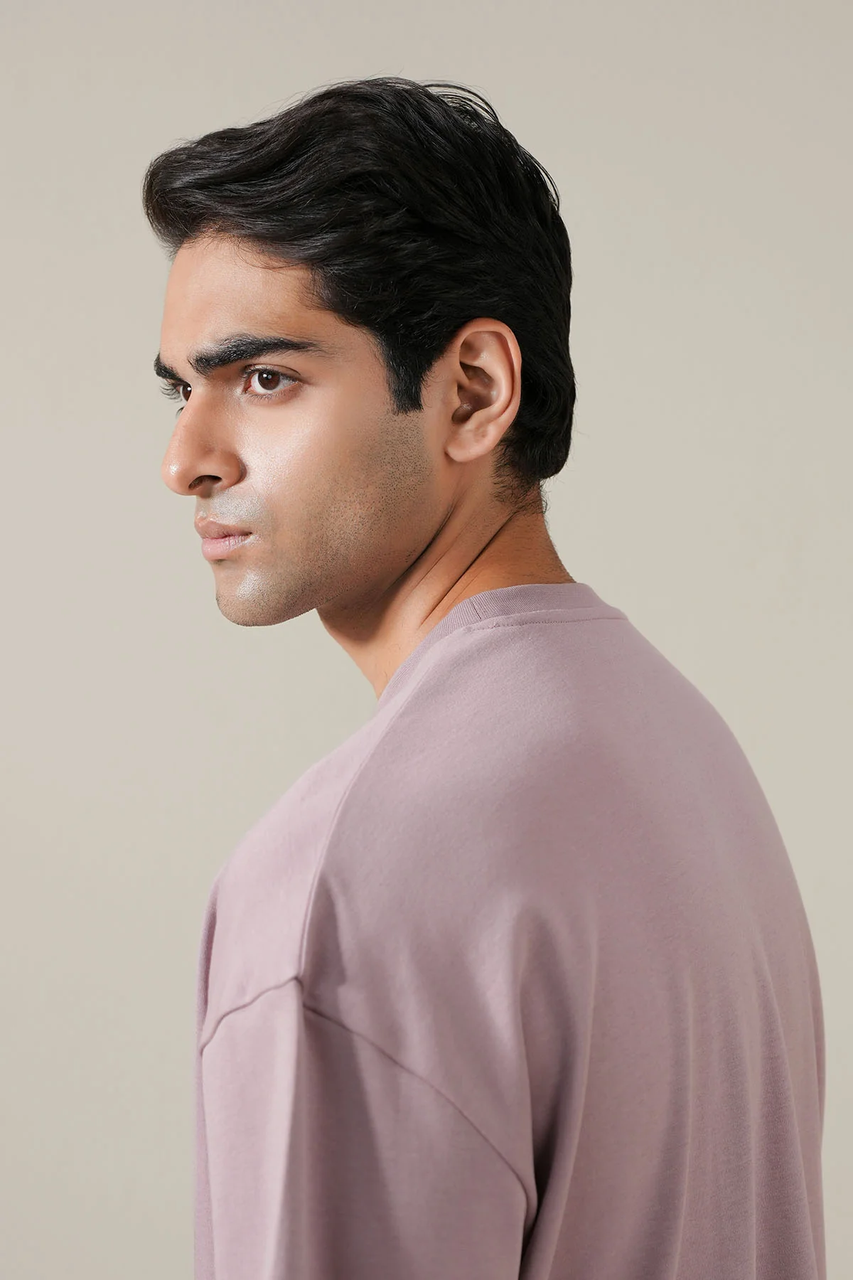 MEN OVERSIZED DOUBLE KNIT T-SHIRT - Image 4