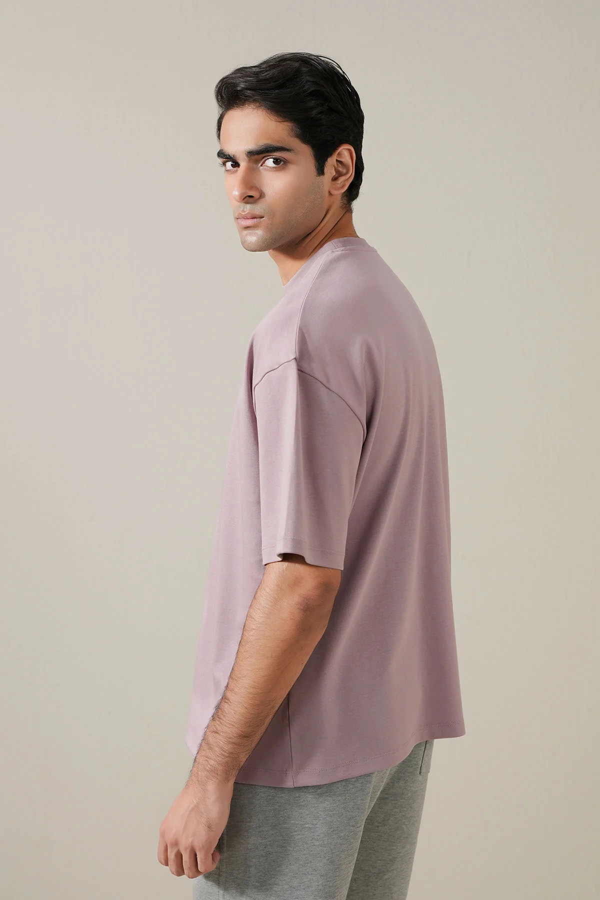 MEN OVERSIZED DOUBLE KNIT T-SHIRT - Image 5