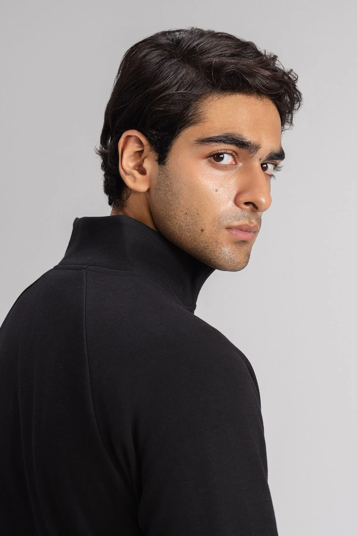 MEN QUARTER ZIP-DOUBLE KNIT - Image 4
