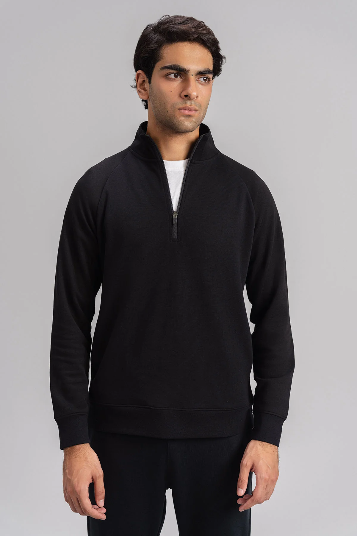 MEN QUARTER ZIP-DOUBLE KNIT - Image 5