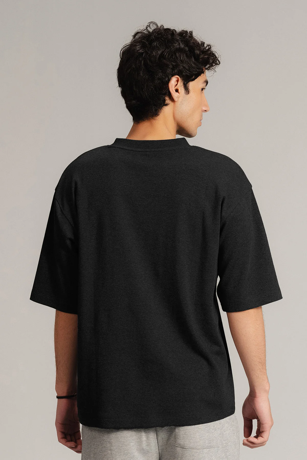 MEN OVERSIZED DOUBLE KNIT T-SHIRT - Image 5