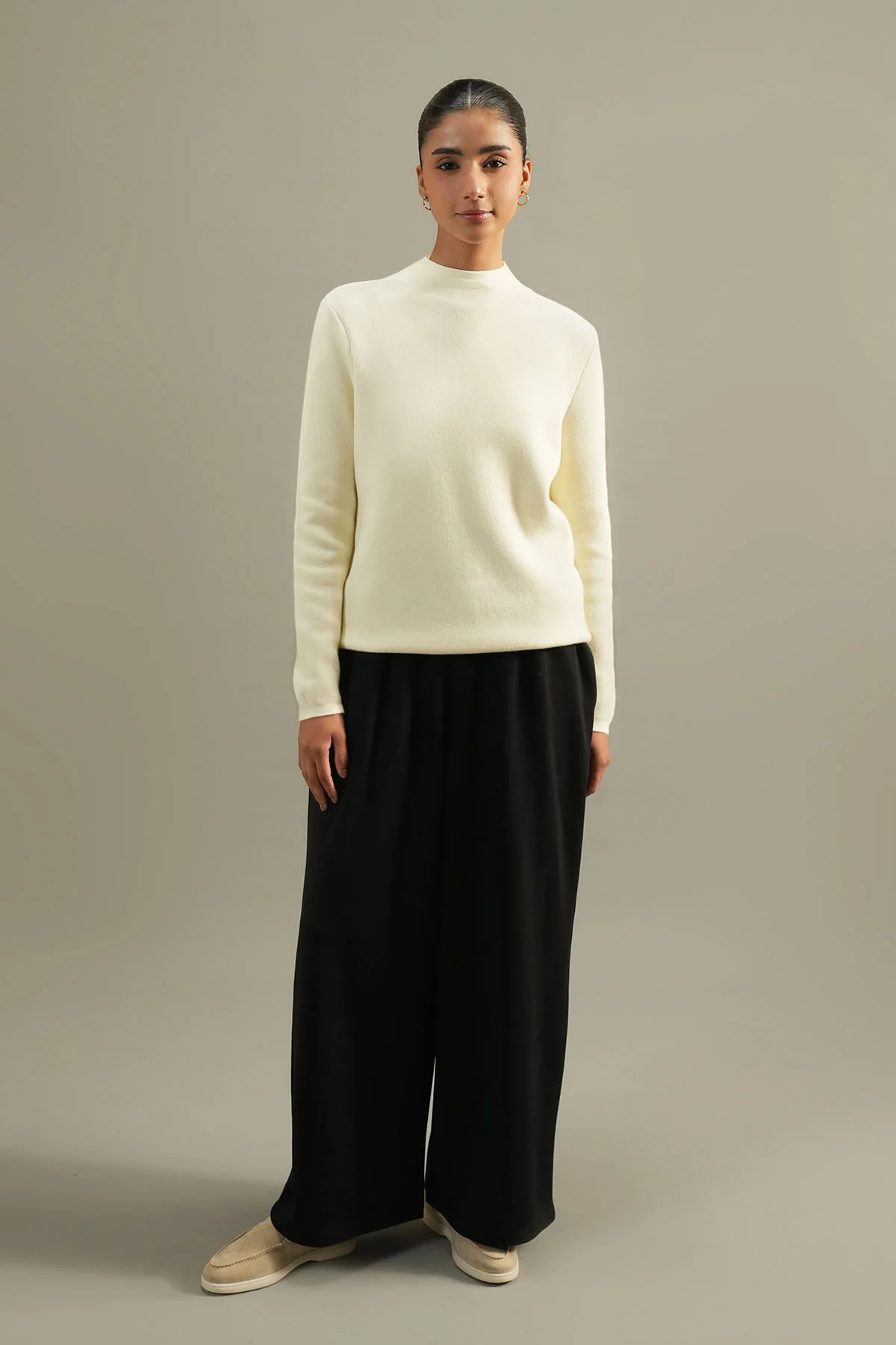 MOCK NECK SWEATER - Image 3