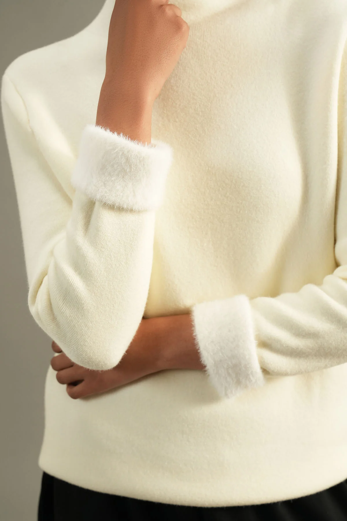 MOCK NECK SWEATER - Image 4