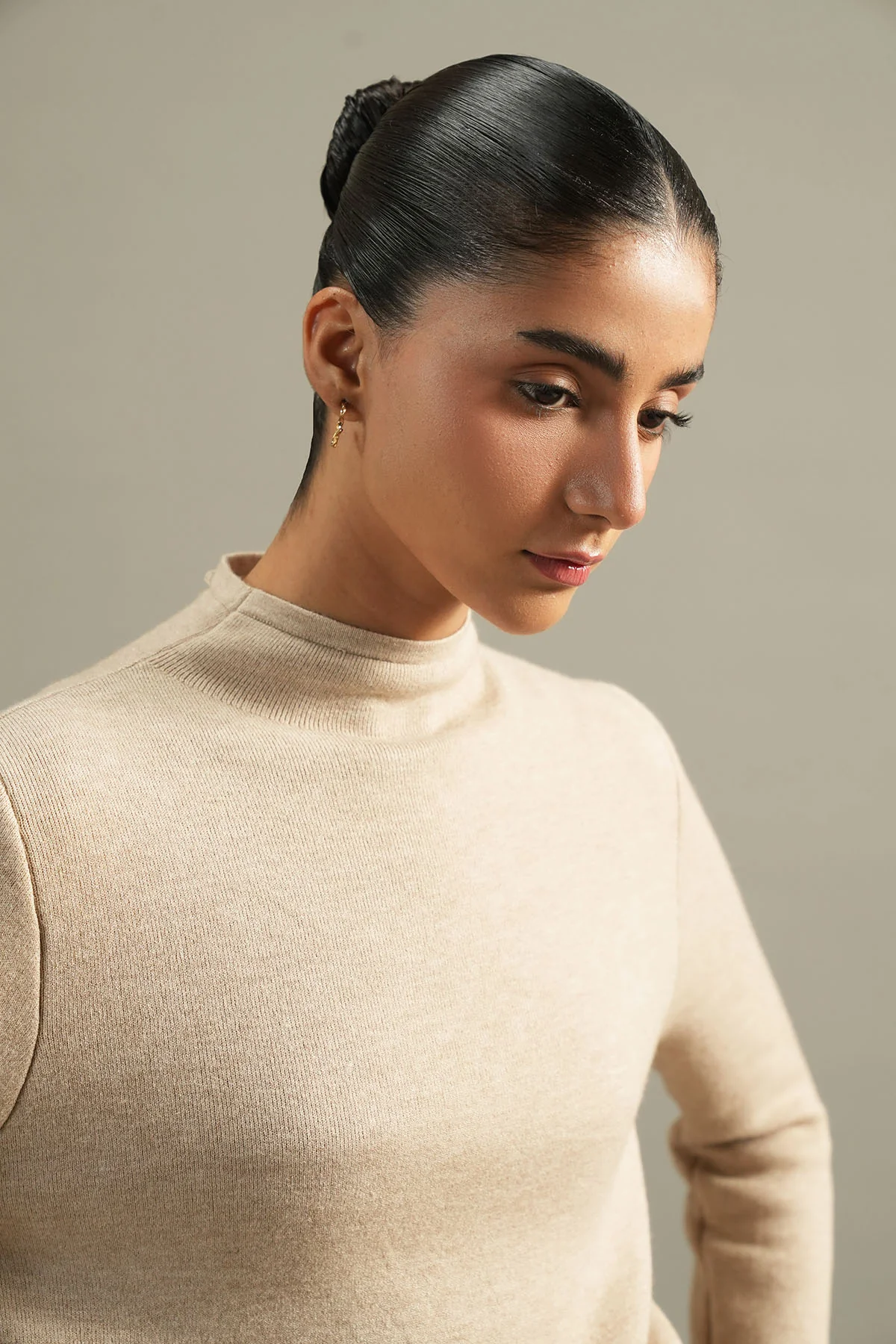 MOCK NECK SWEATER - Image 3