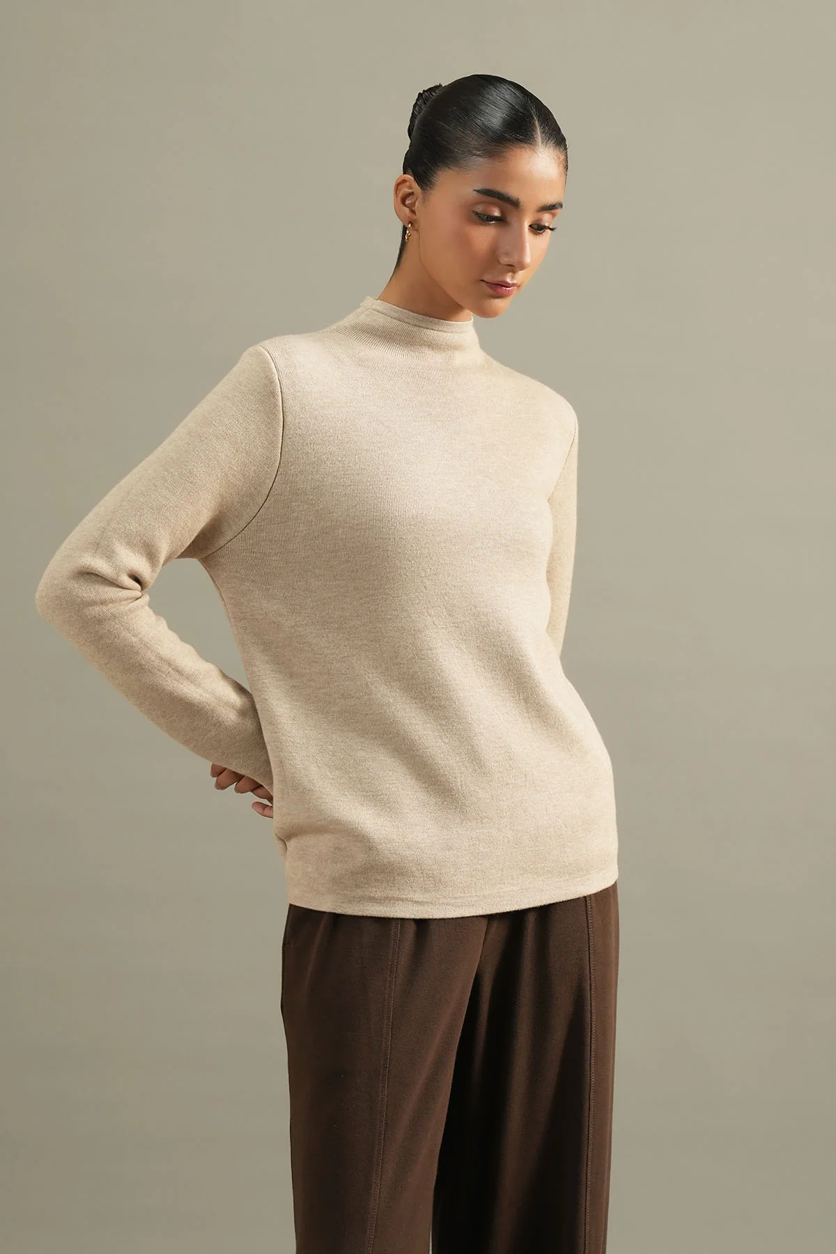 MOCK NECK SWEATER - Image 6