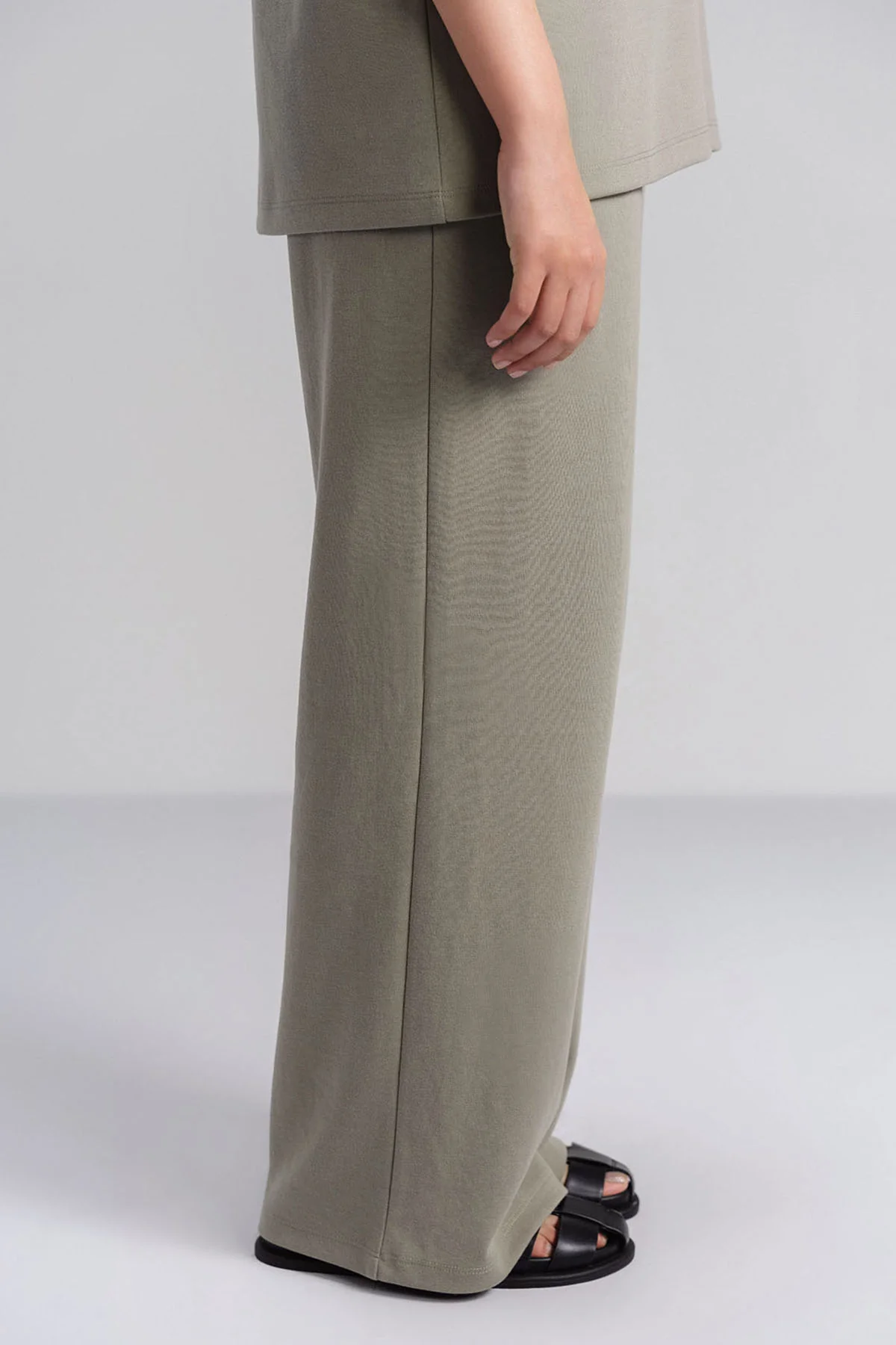 MOVE WIDE TROUSERS-DOUBLE KNIT - Image 3
