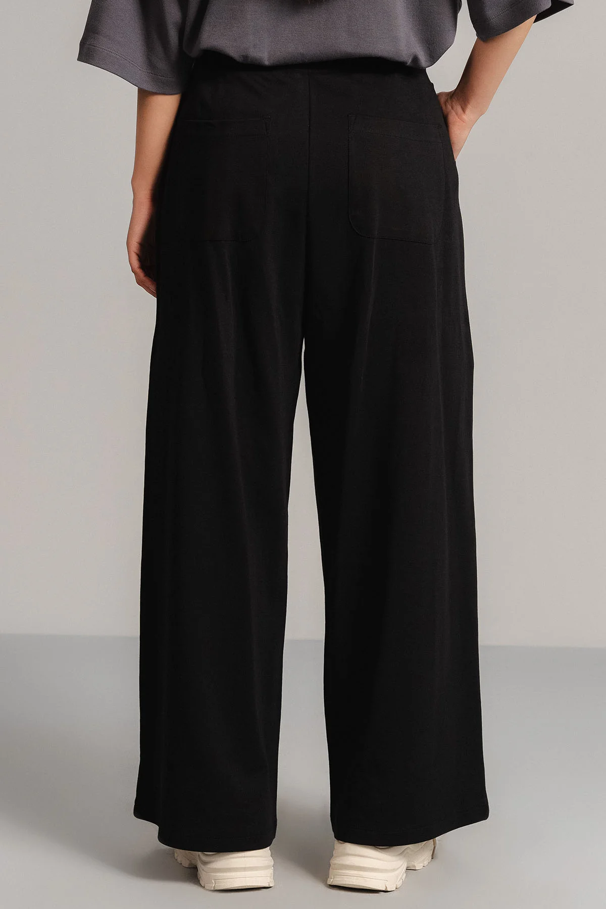 MOVE WIDE TROUSERS-DOUBLE KNIT LIGHT - Image 3